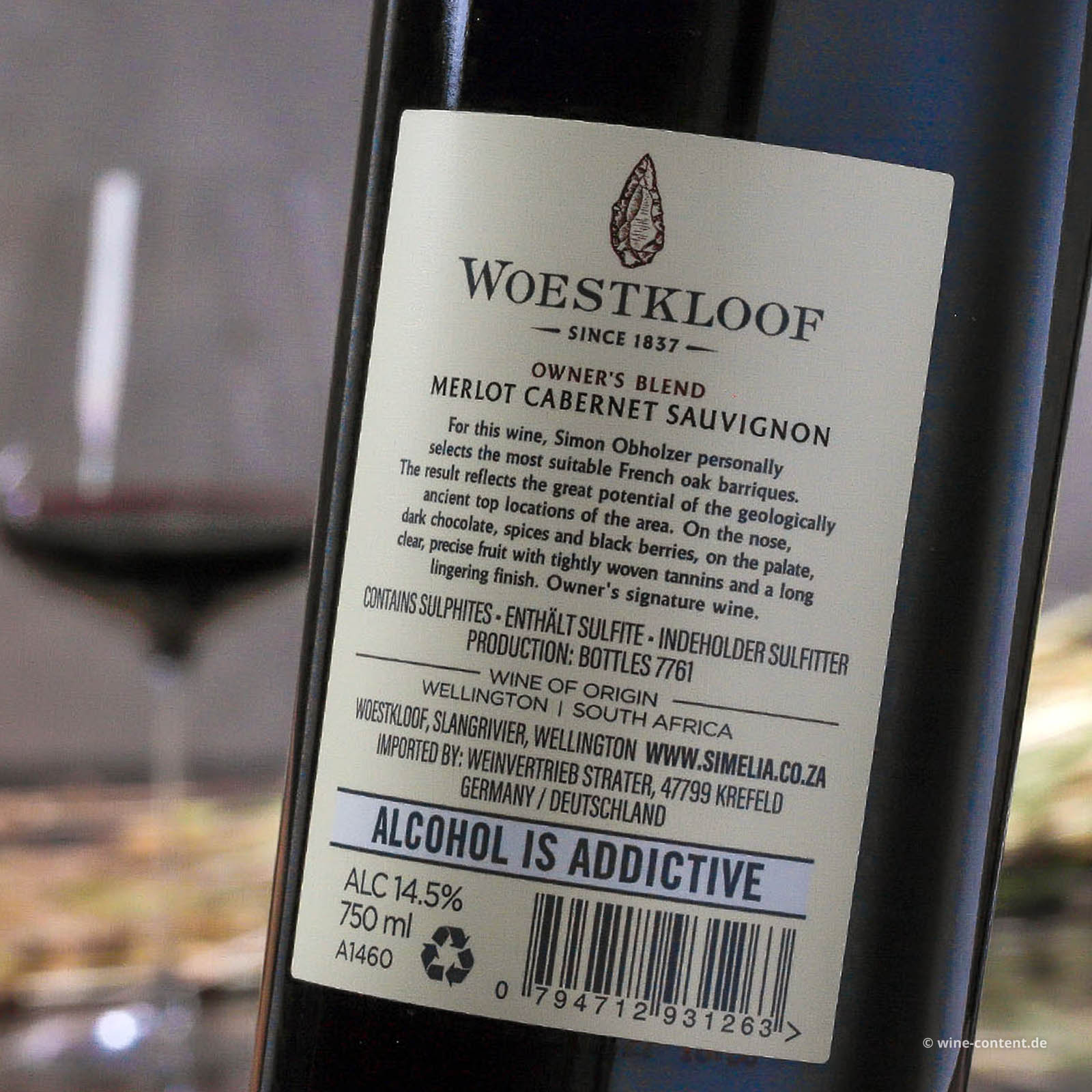 Merlot Cabernet Sauvignon 2020 Owner's Blend