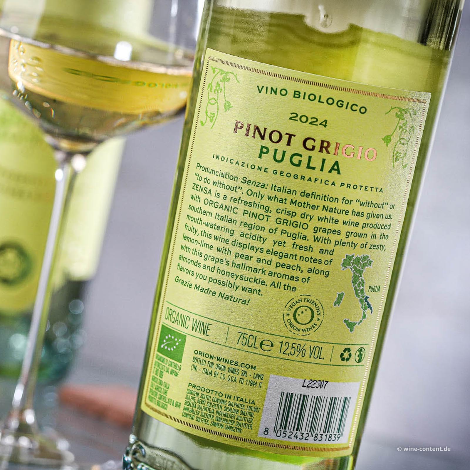 Pinot Grigio Puglia 2024 Bio