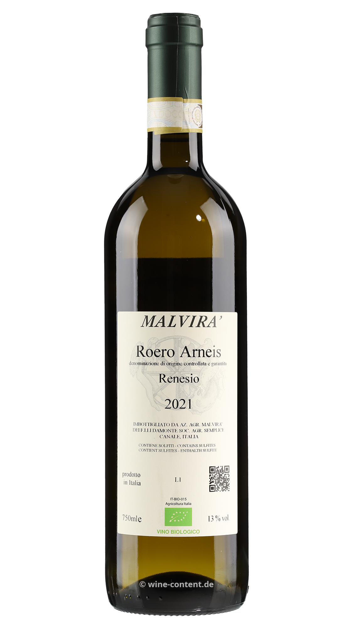 Arneis Roero 2021 Renesio Bio