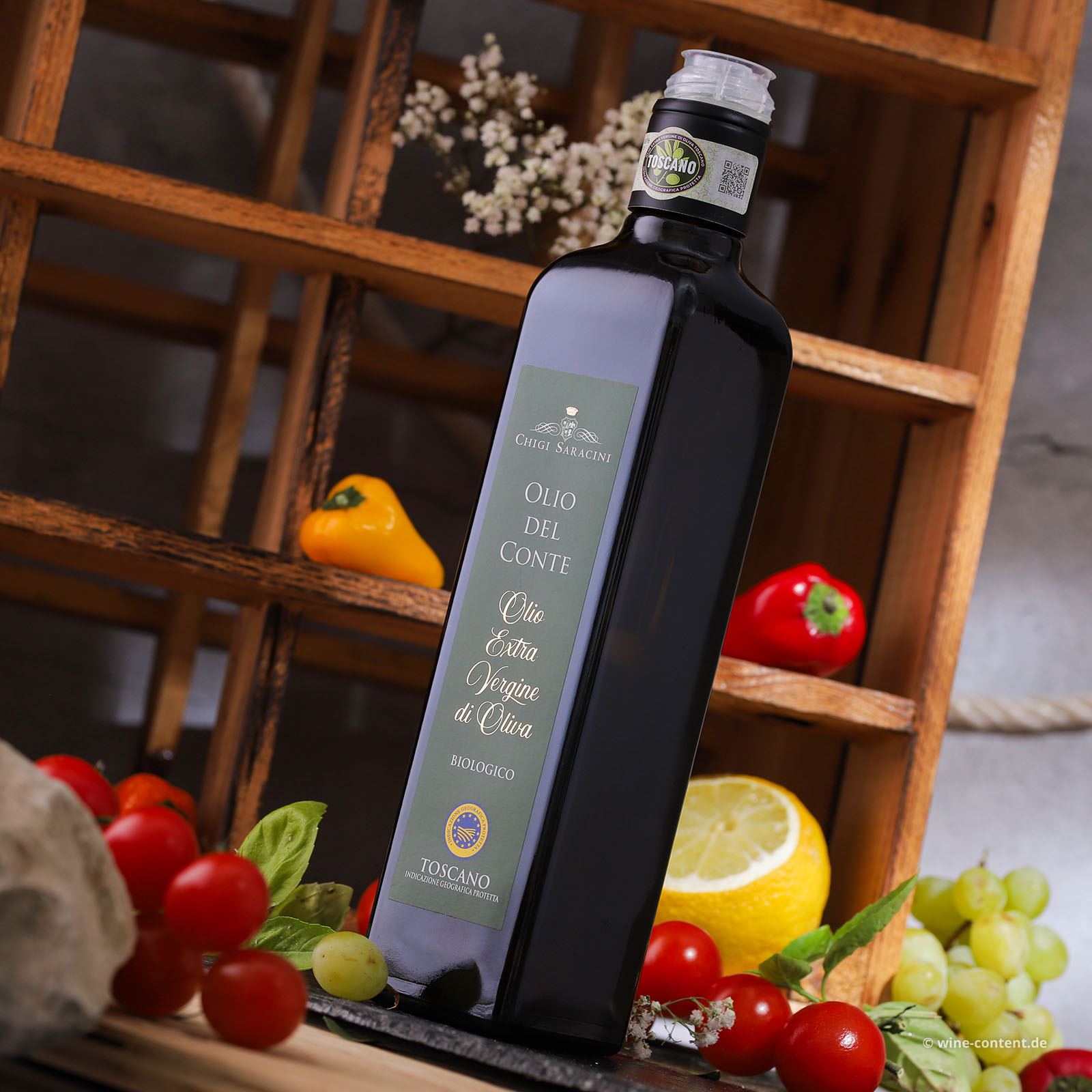 0,5 L Olivenöl Extra Vergine Toscano 2025 Bio