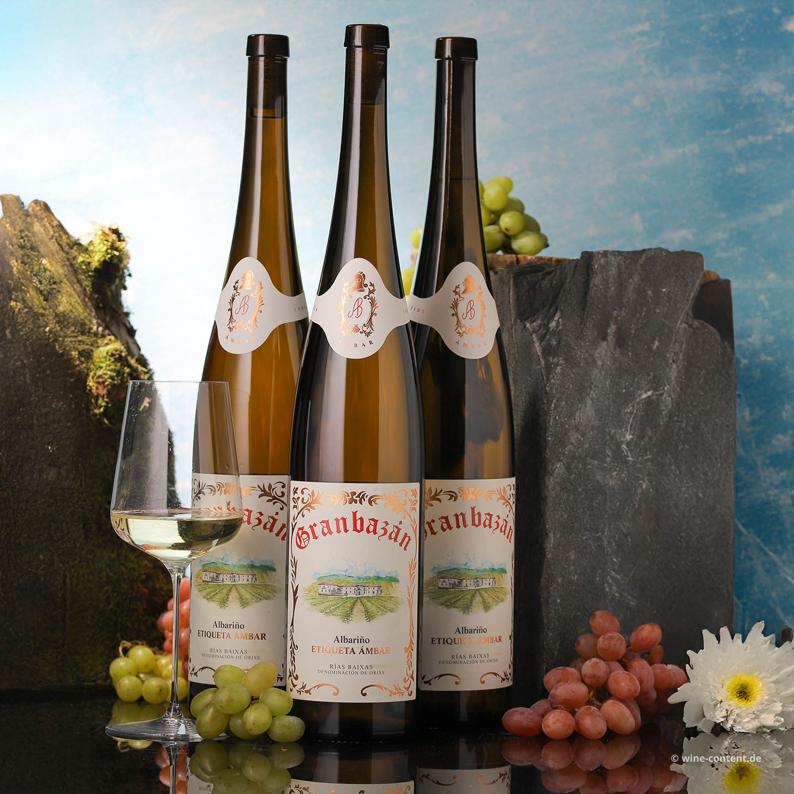 3er-Paket Albariño 2023 Etiqueta Ámbar Magnum