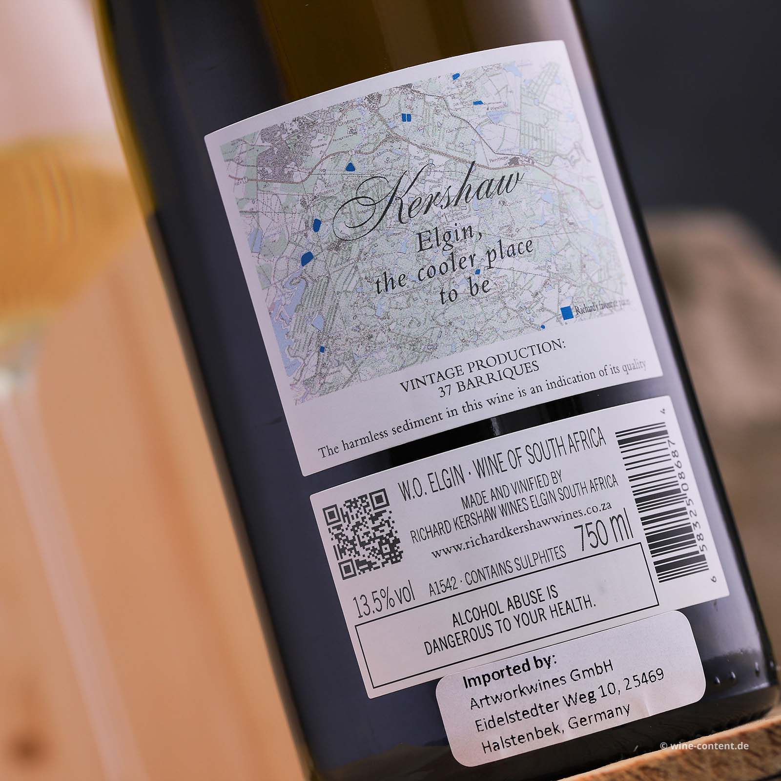 Chardonnay Elgin 2020 Clonal Selection