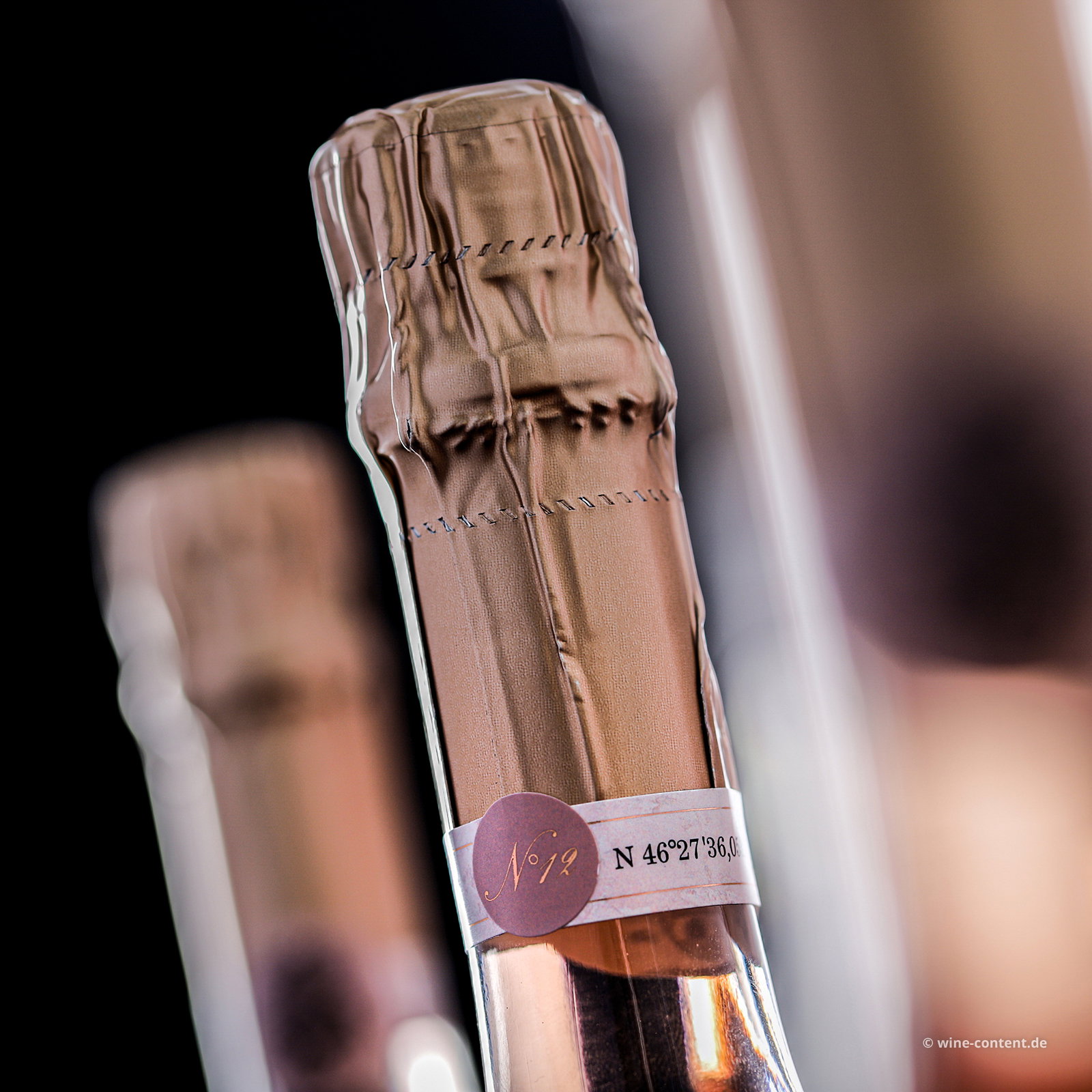 3x Spumante Lamm Rosé N°12 Extra Brut in Geschenkverpackung