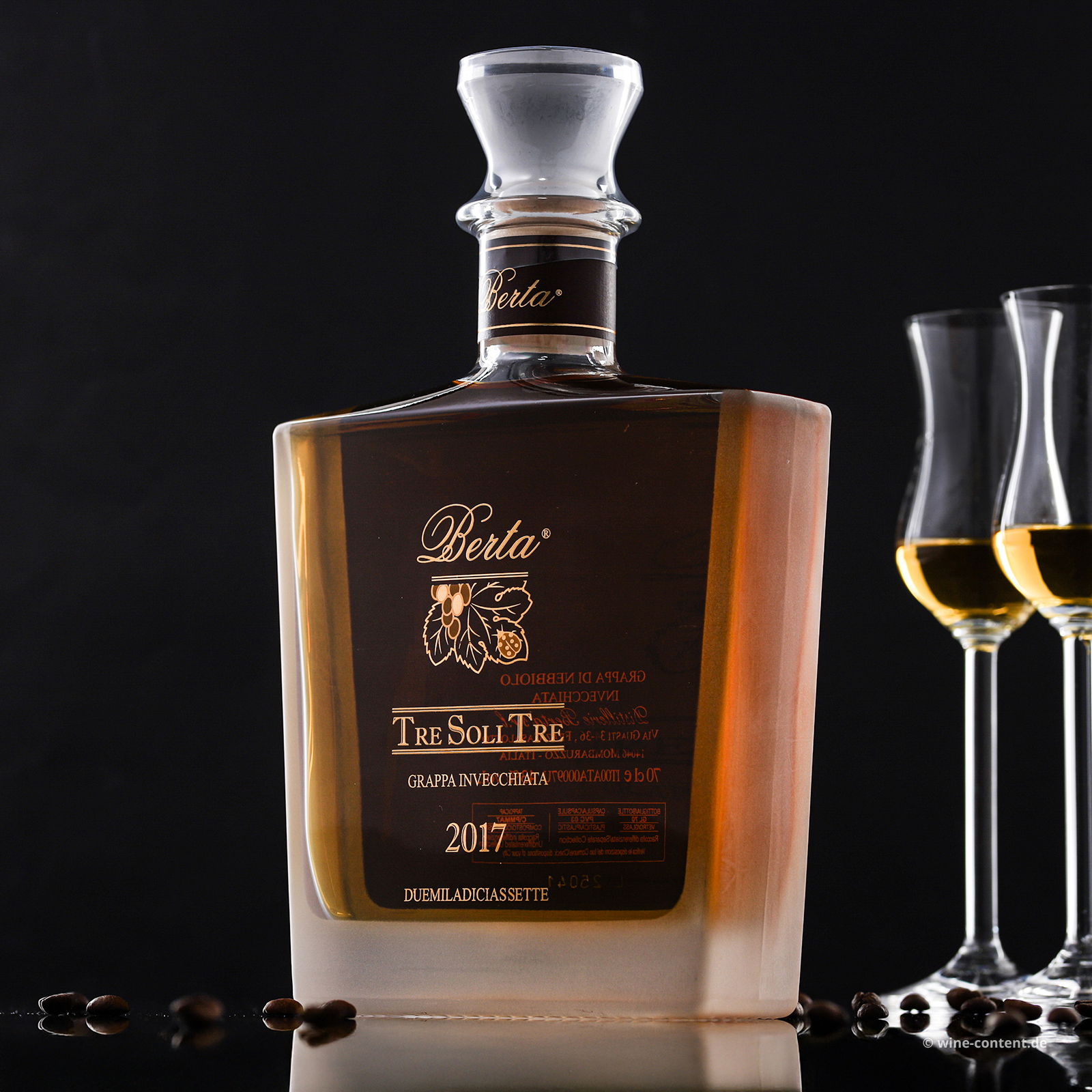 Grappa Tre Soli Tre 2017 (Nebbiolo)