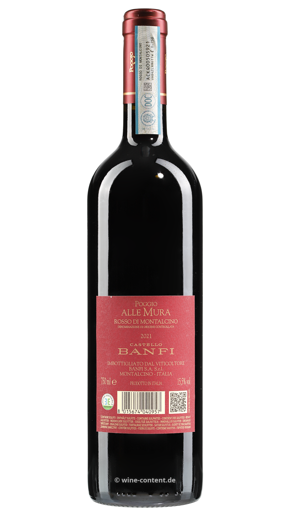Rosso di Montalcino 2021 Poggio alle Mura