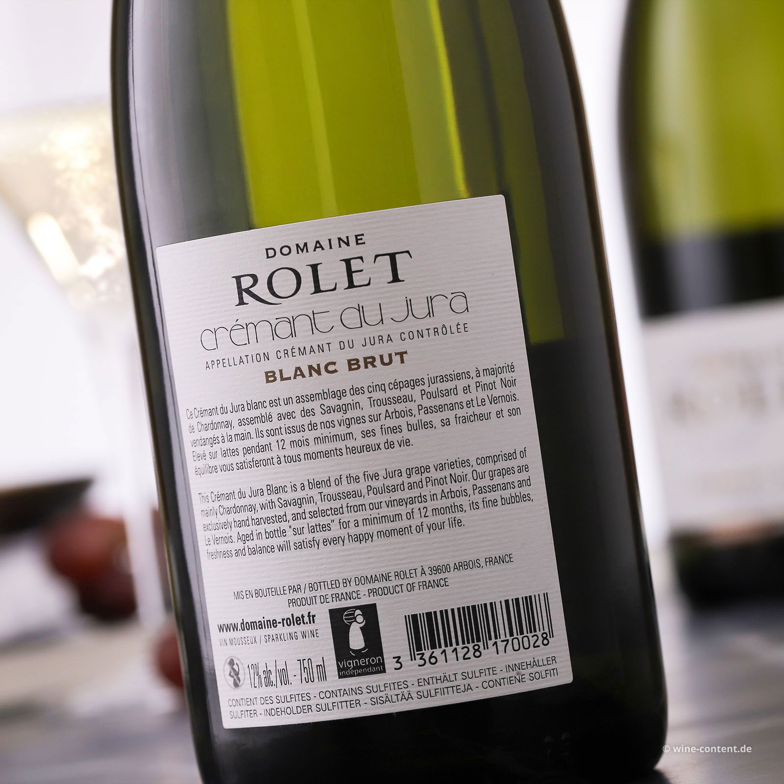 Crémant du Jura Blanc Brut