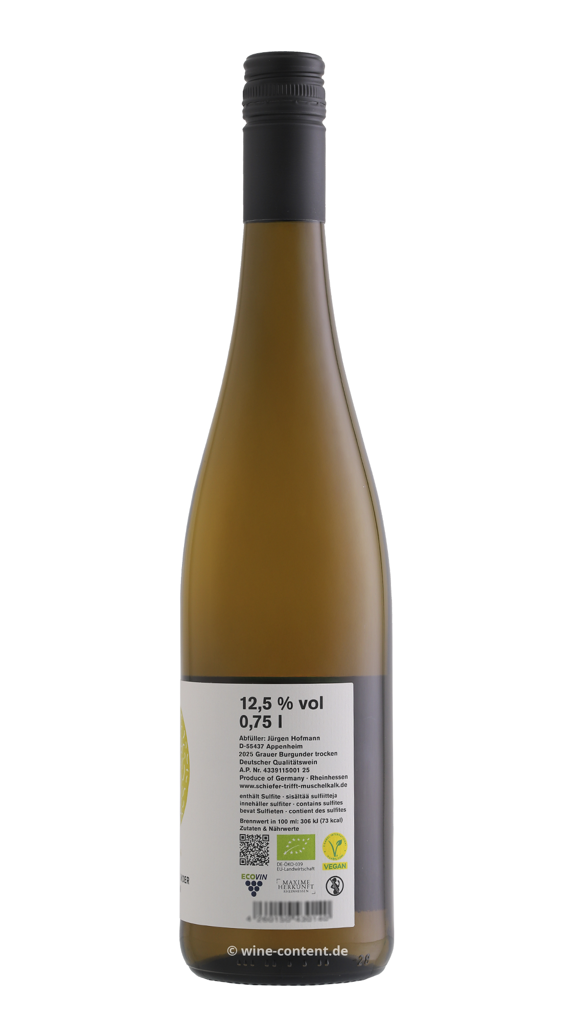 Grauer Burgunder 2025 Kussmund Bio