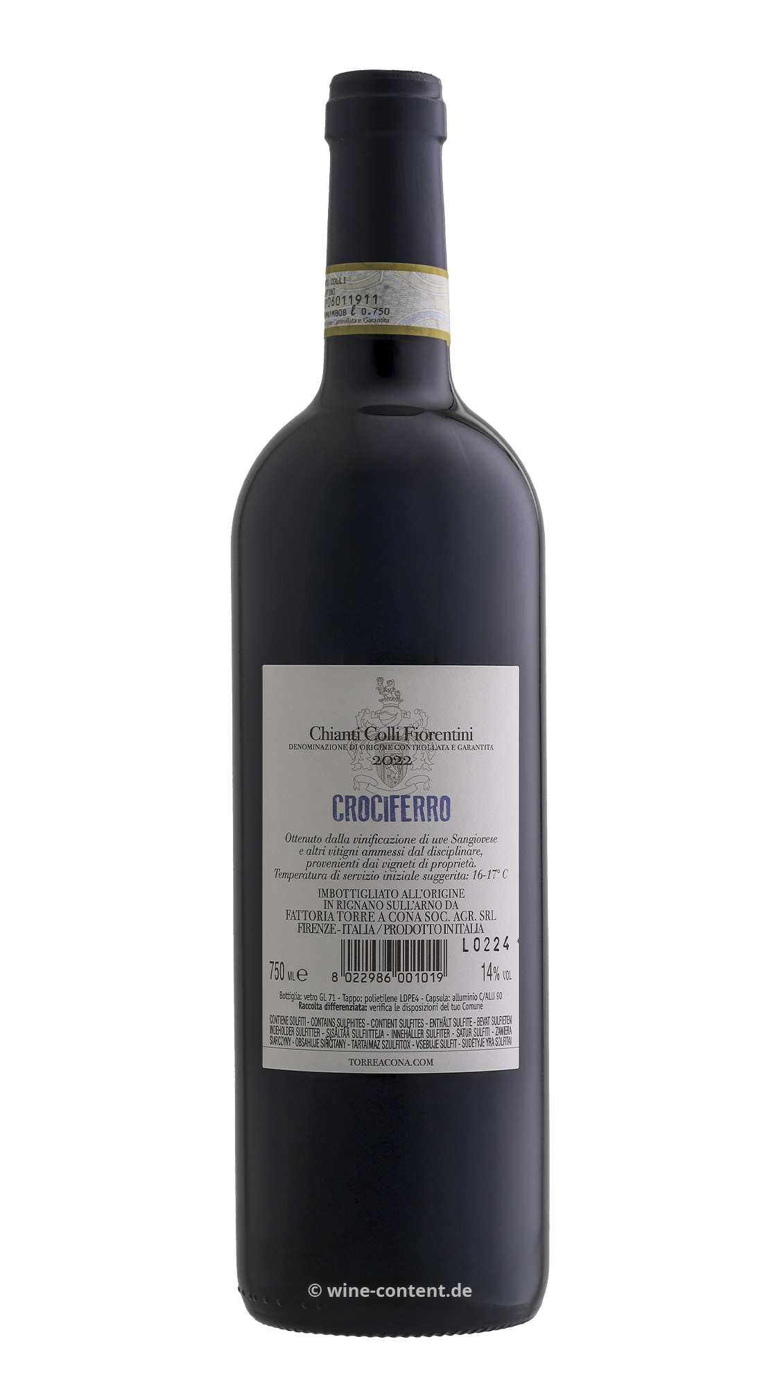 Chianti Colli Fiorentini 2022 Crociferro