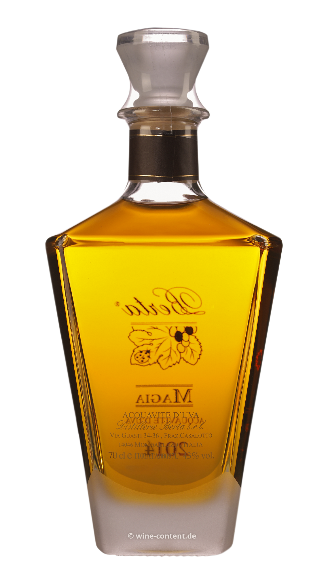 Acquavite d'Uva Magia 2014 in Holzkassette