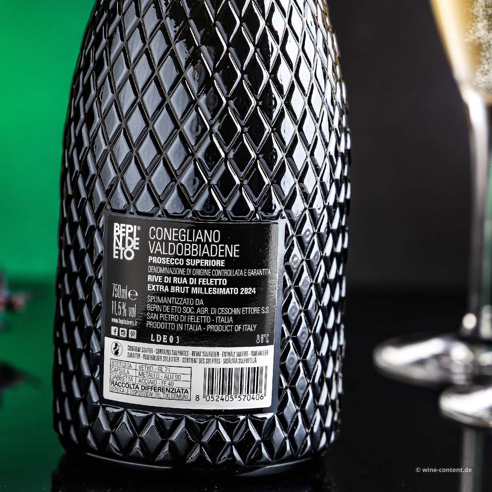 Prosecco Superiore 2024 Rive di Rua di Feletto Extra Brut