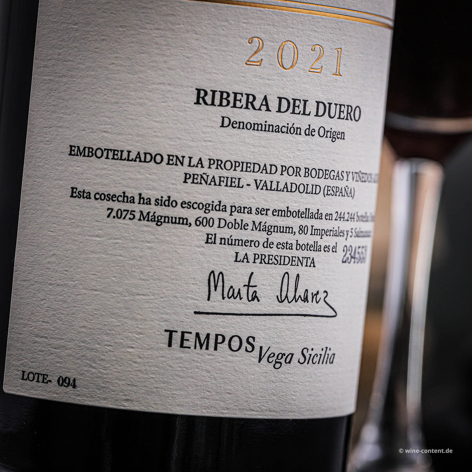 6er-Holzkiste Ribera del Duero 2021 Alión