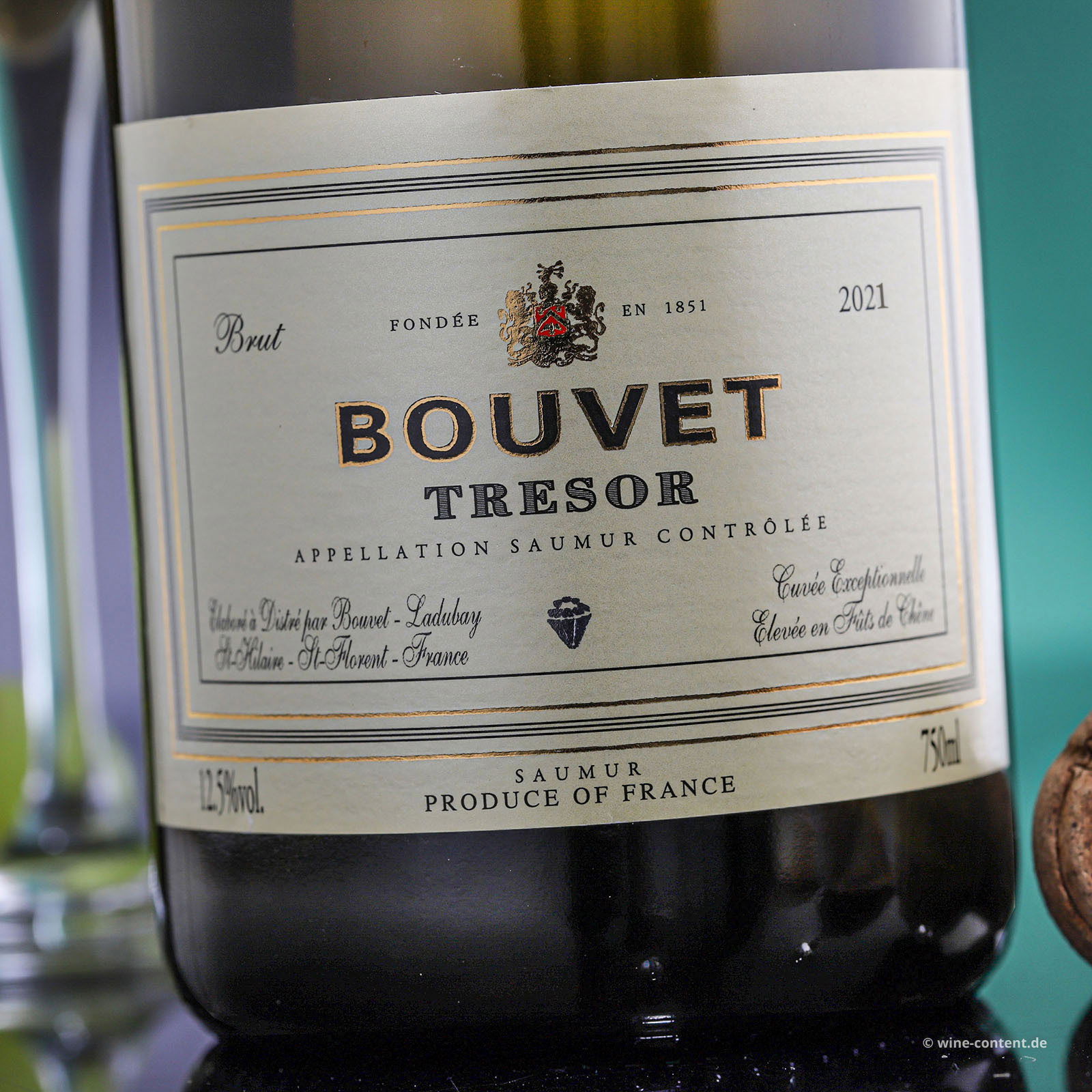 Crémant Saumur Blanc 2021 Trésor Brut