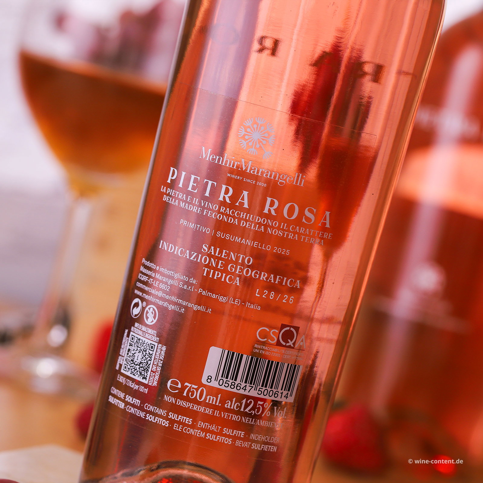 Rosato Salento 2025 Pietra
