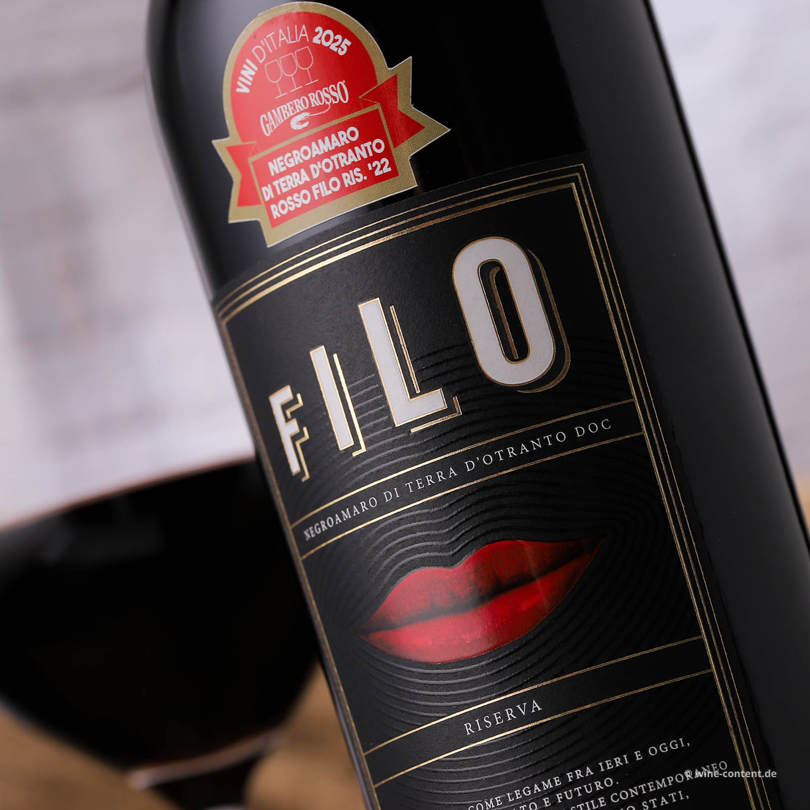 Negroamaro Terra d'Otranto Riserva 2022 Filo