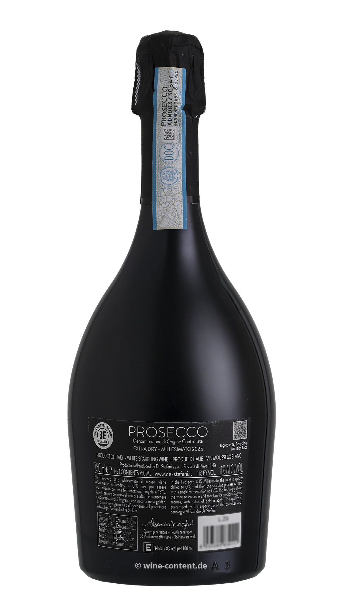 Prosecco 2025 0.15 Extra Dry