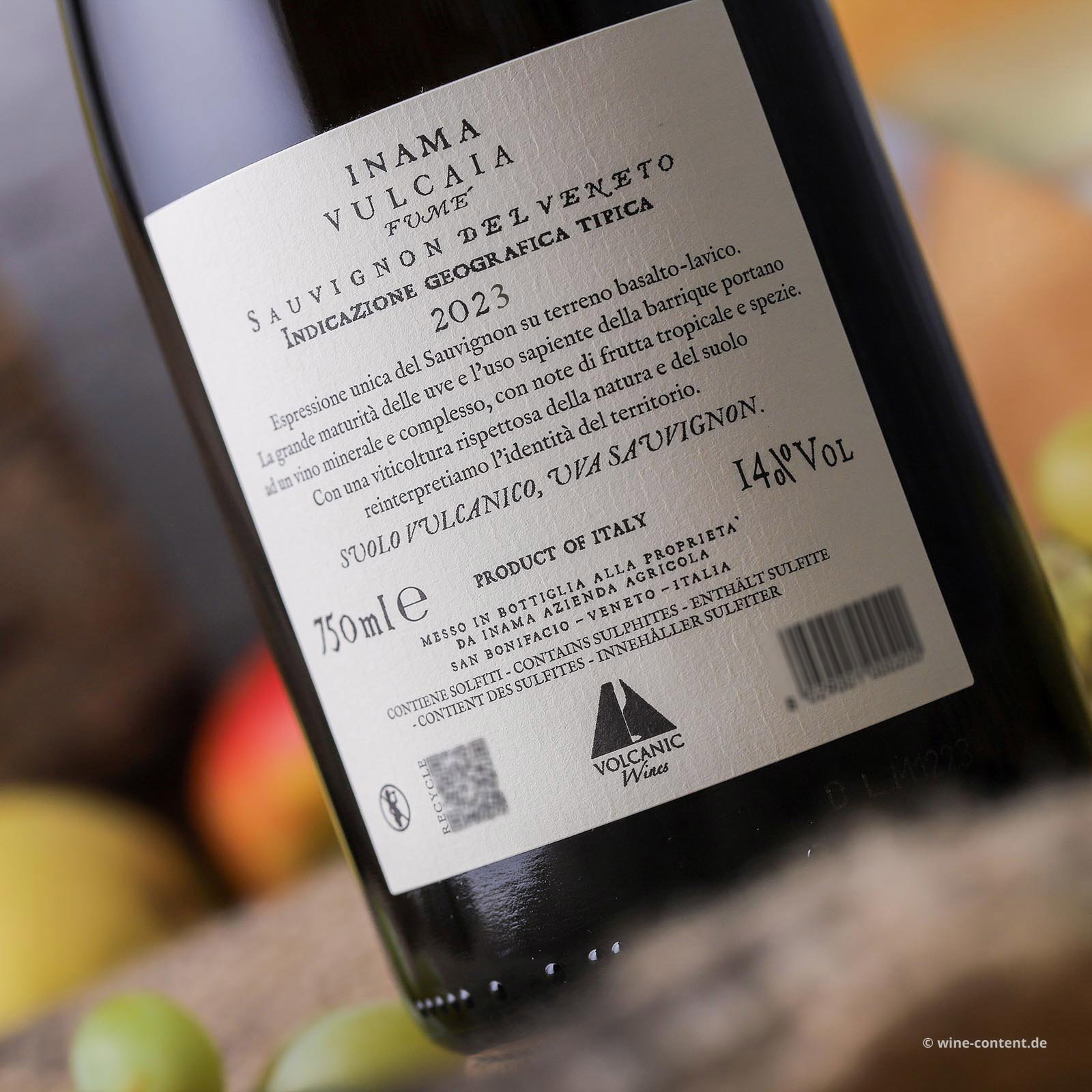 Sauvignon del Veneto 2023 Vulcaia Fumé