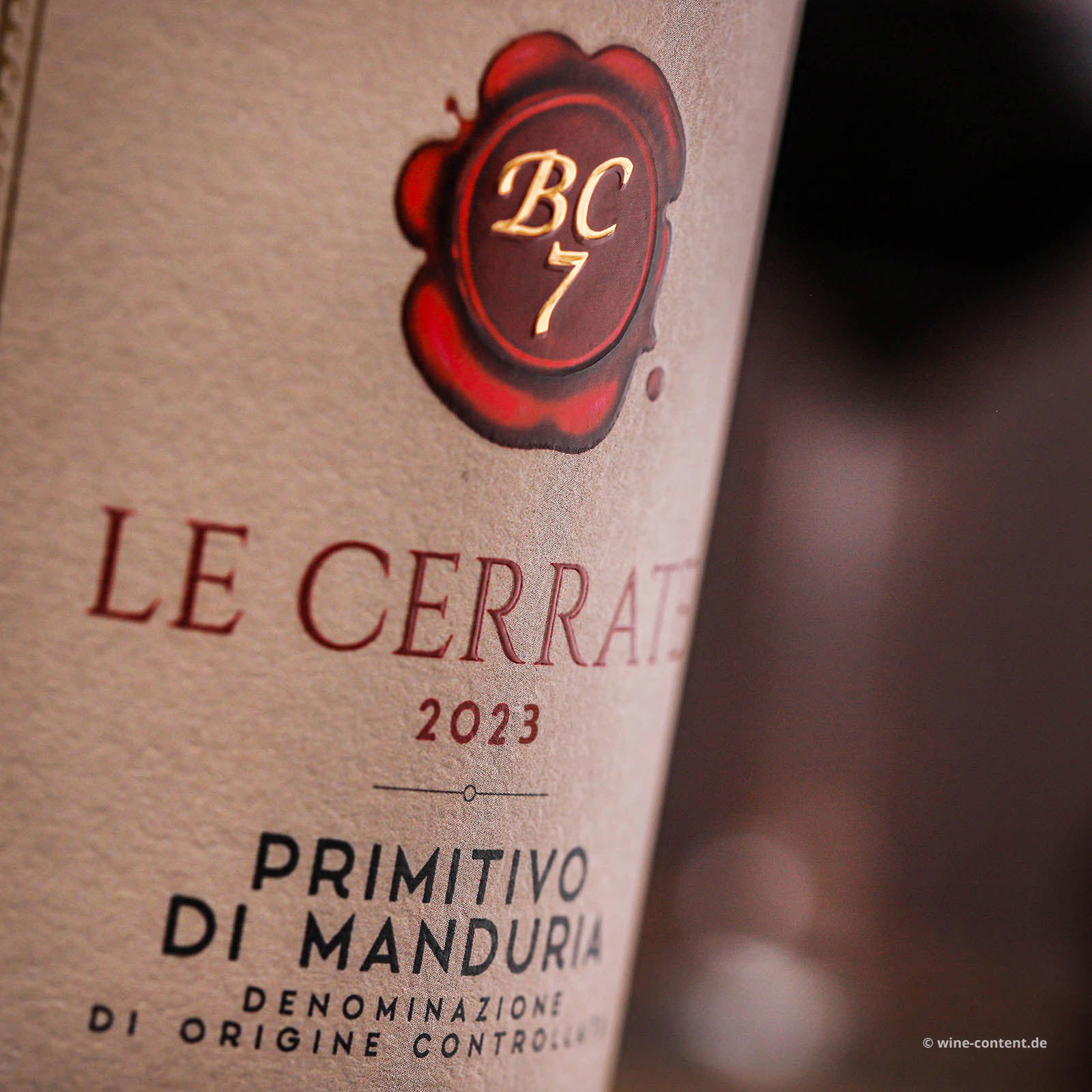 Primitivo di Manduria 2023 Le Cerrate