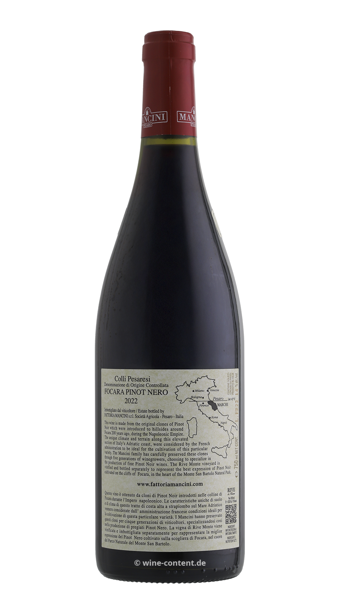 Pinot Noir 2022 Rive di Focara