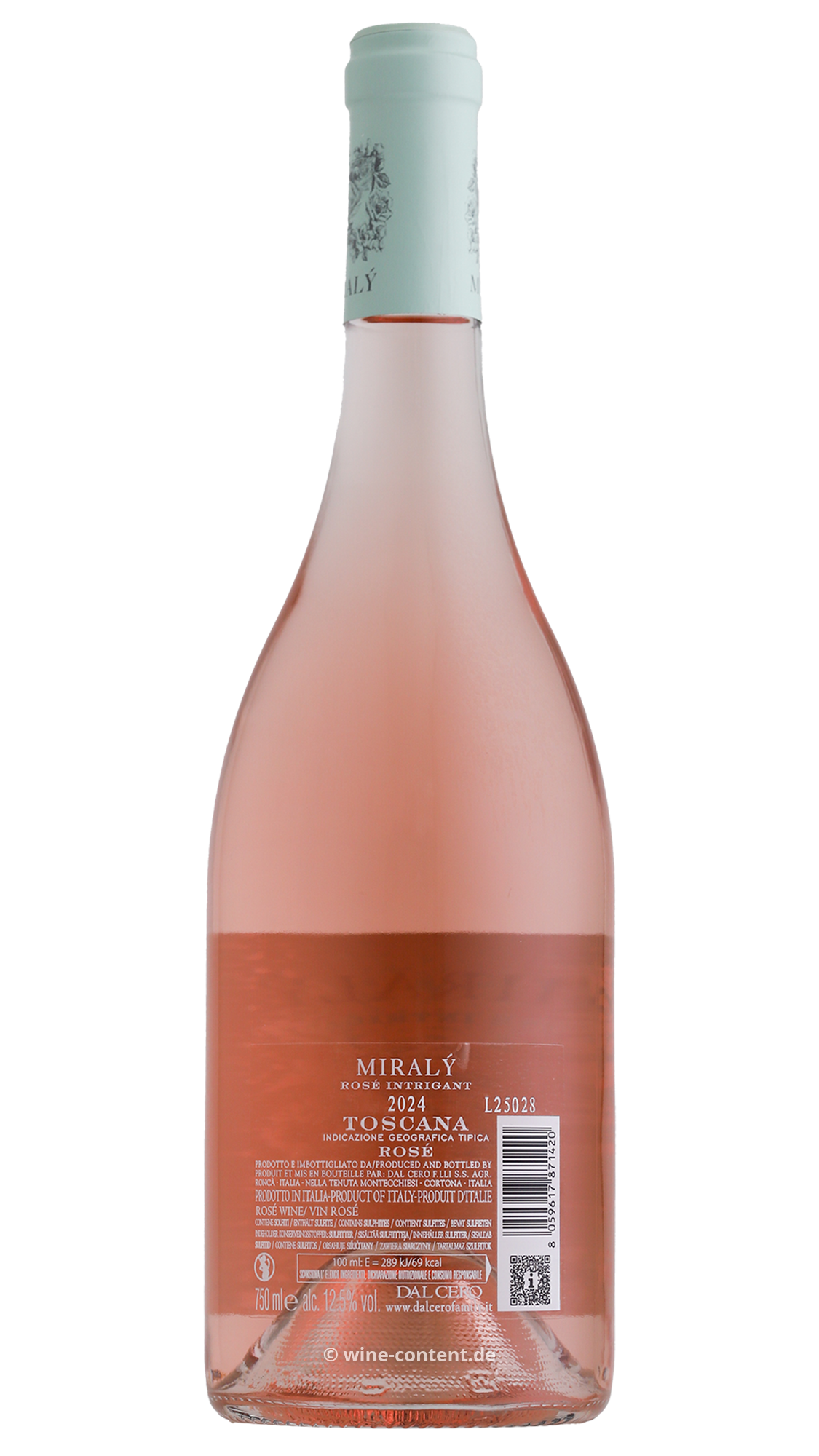 Toscana Rosé Intrigant 2024 Miralý
