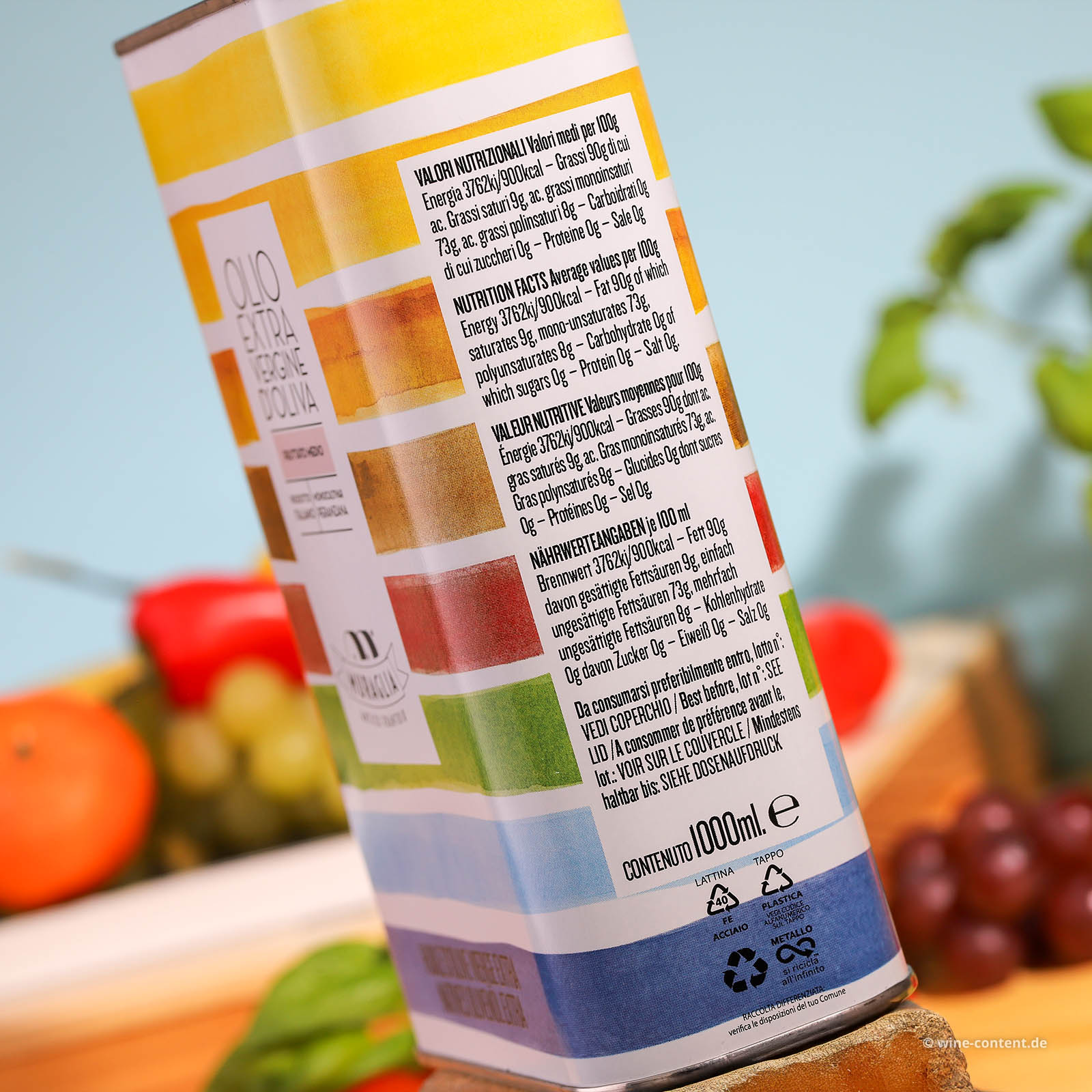 1 L Olivenöl Extra Vergine 2025 Fruttato Medio Kanister