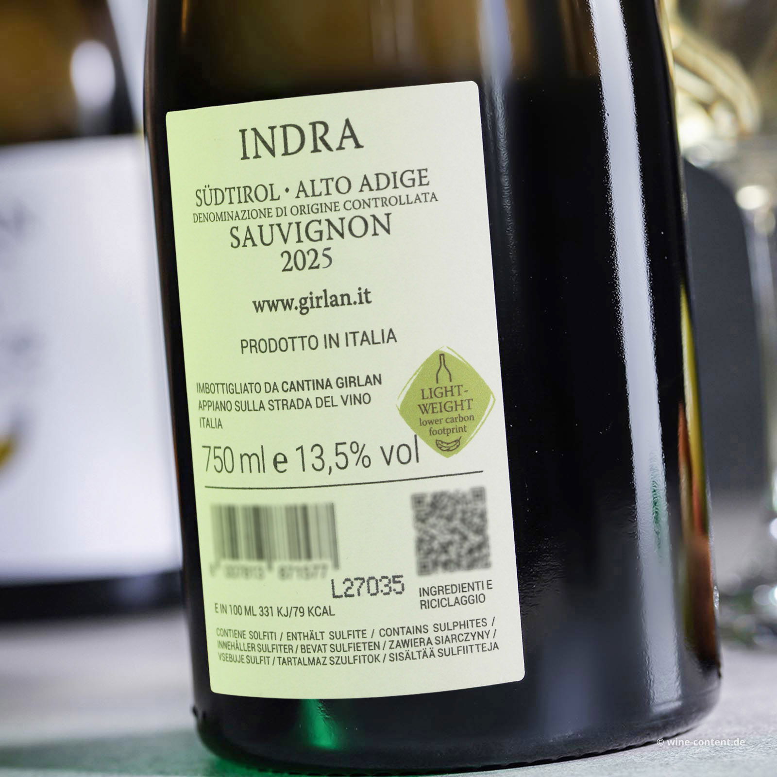 Sauvignon Blanc 2025 Indra