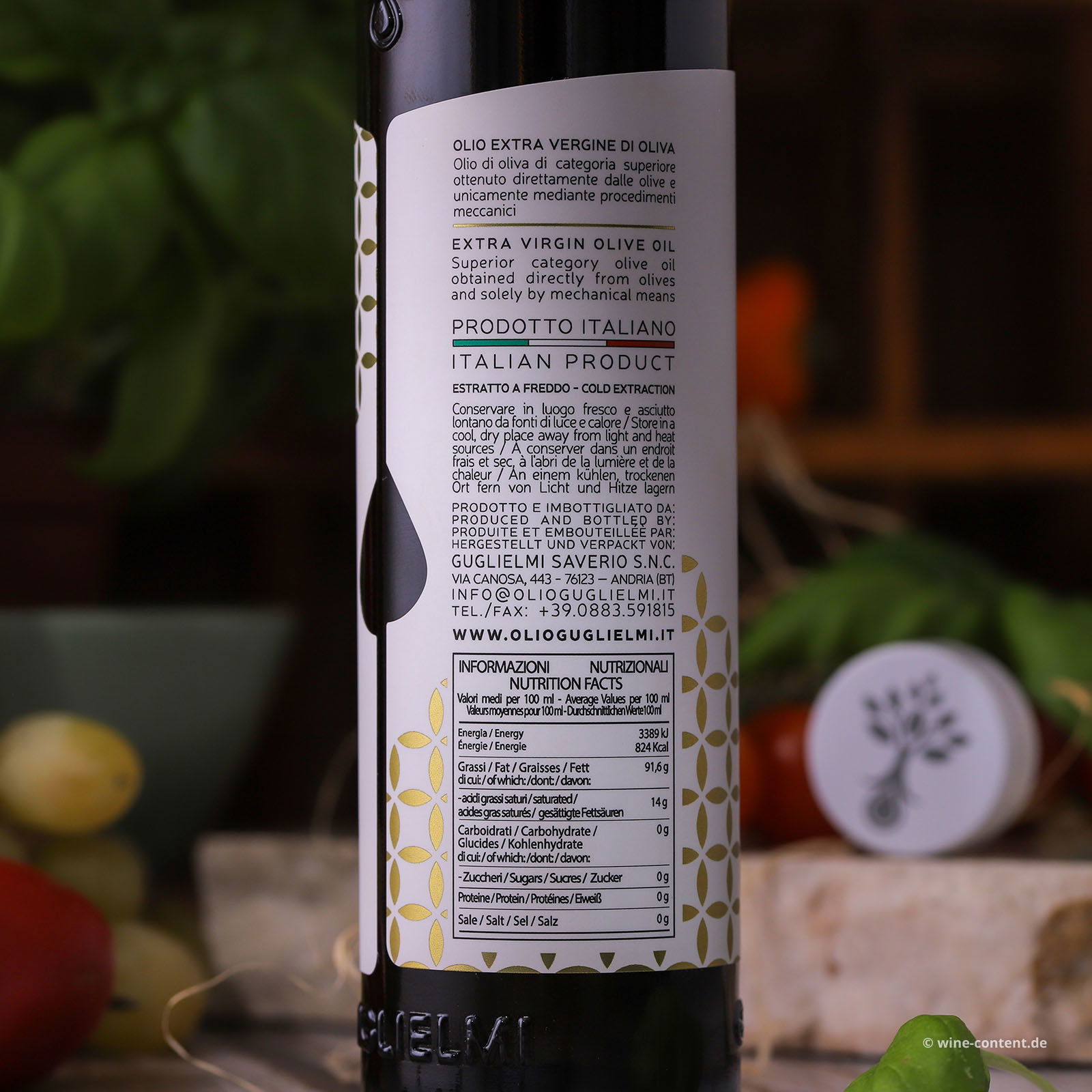 0,5 L Olivenöl Extra Vergine 2025 Fruttato