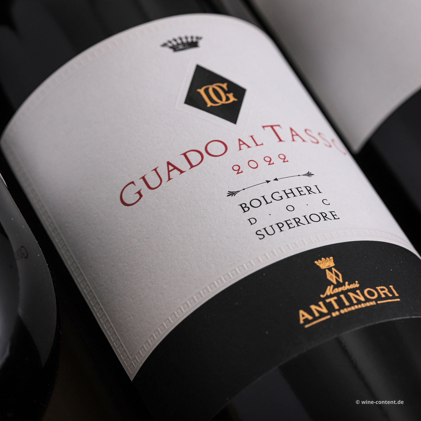 6er-Holzkiste Bolgheri Rosso Superiore 2022 Guado al Tasso