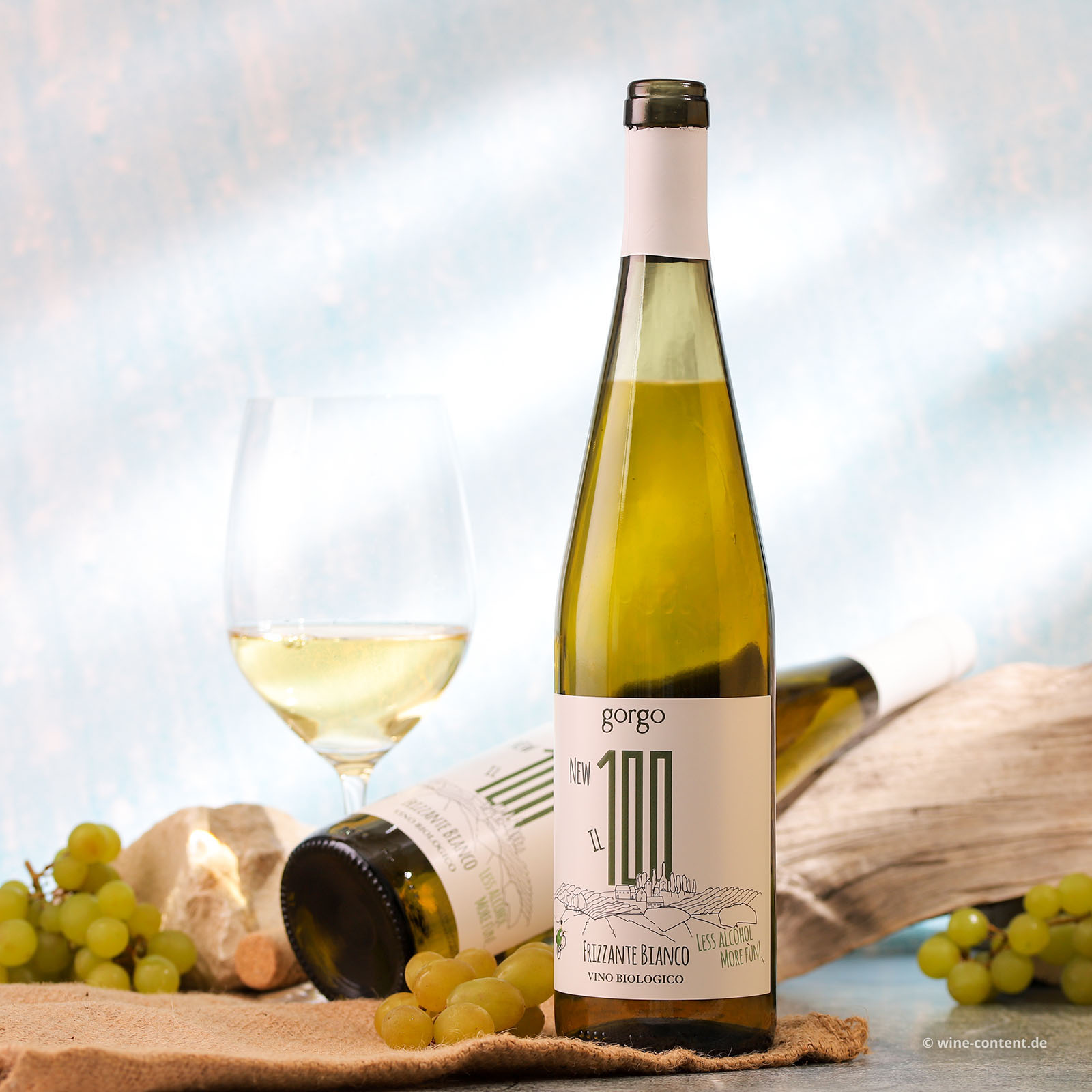 Frizzante Bianco IL 100 Bio 8%