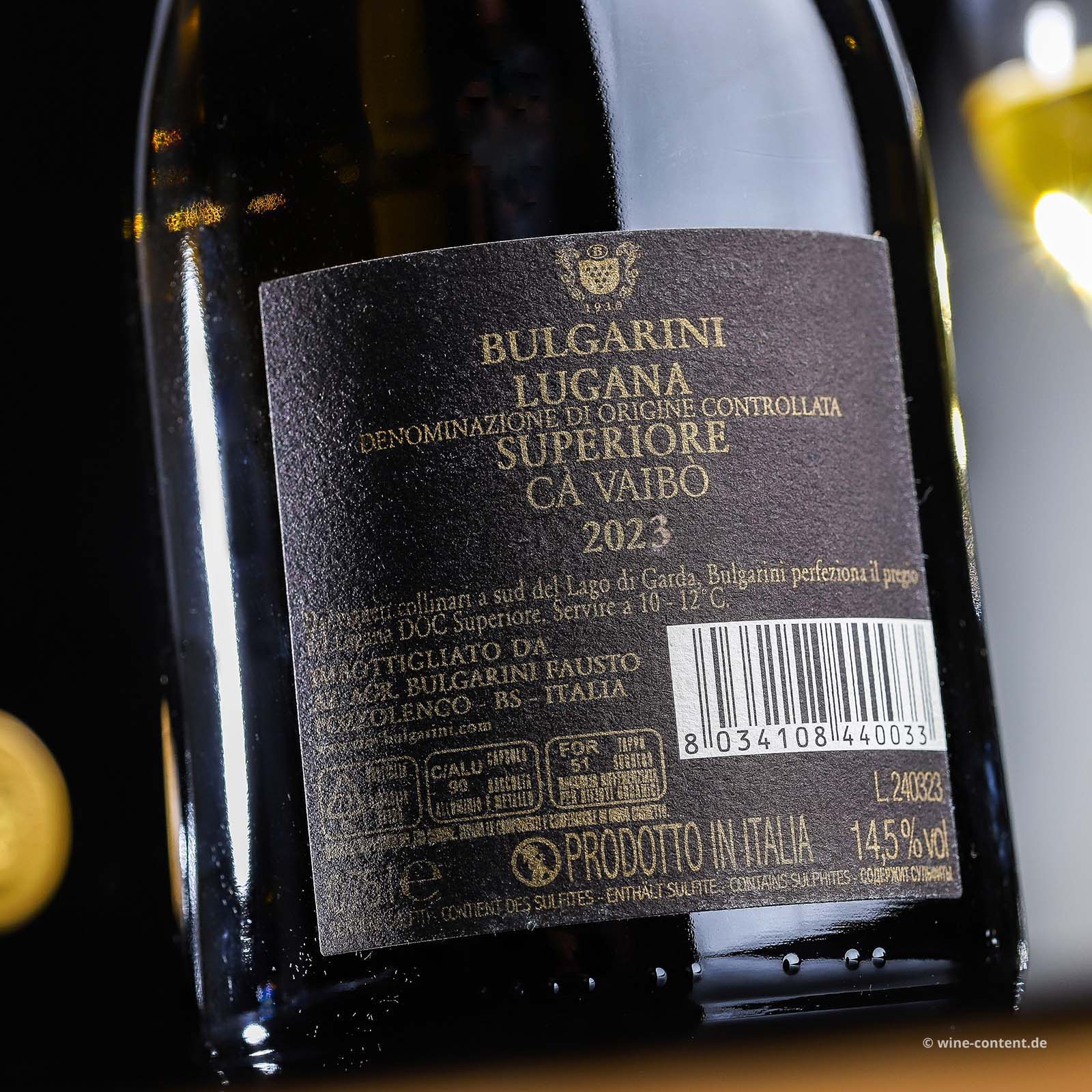 Lugana Superiore 2023 Cà Vaibò