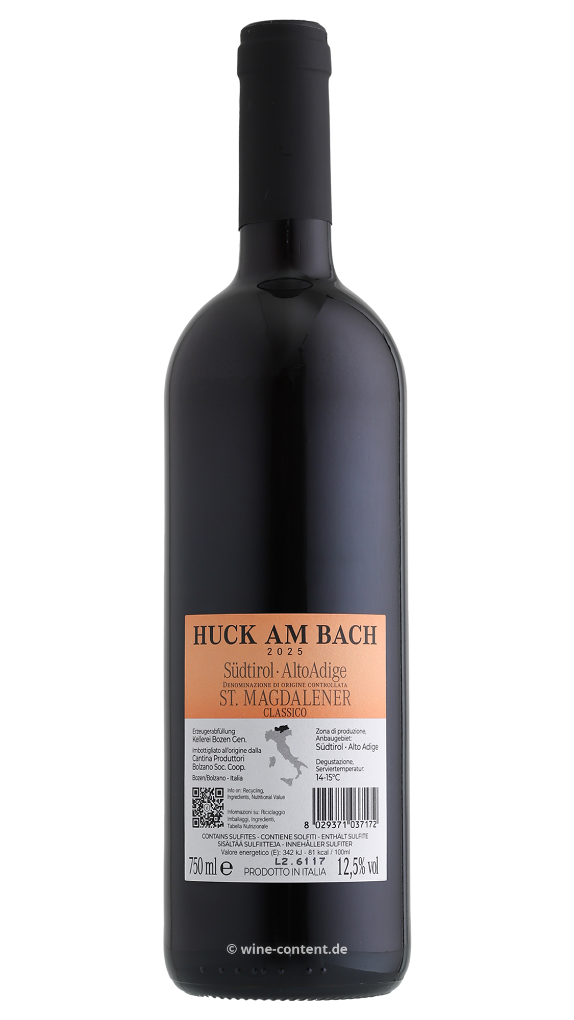 St. Magdalener Classico 2025 Huck am Bach
