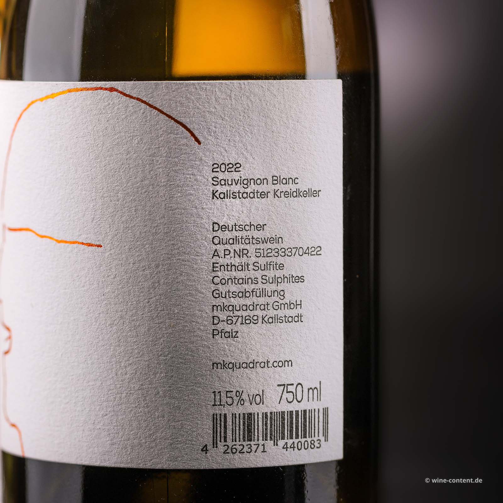 Sauvignon Blanc 2022 Kreidkeller