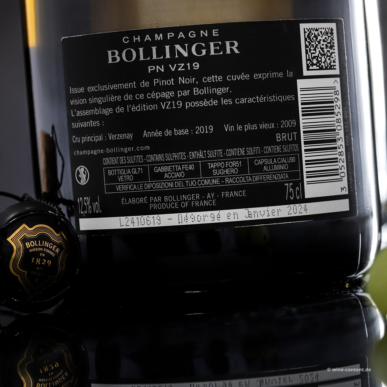 Champagner PN VZ19 Brut