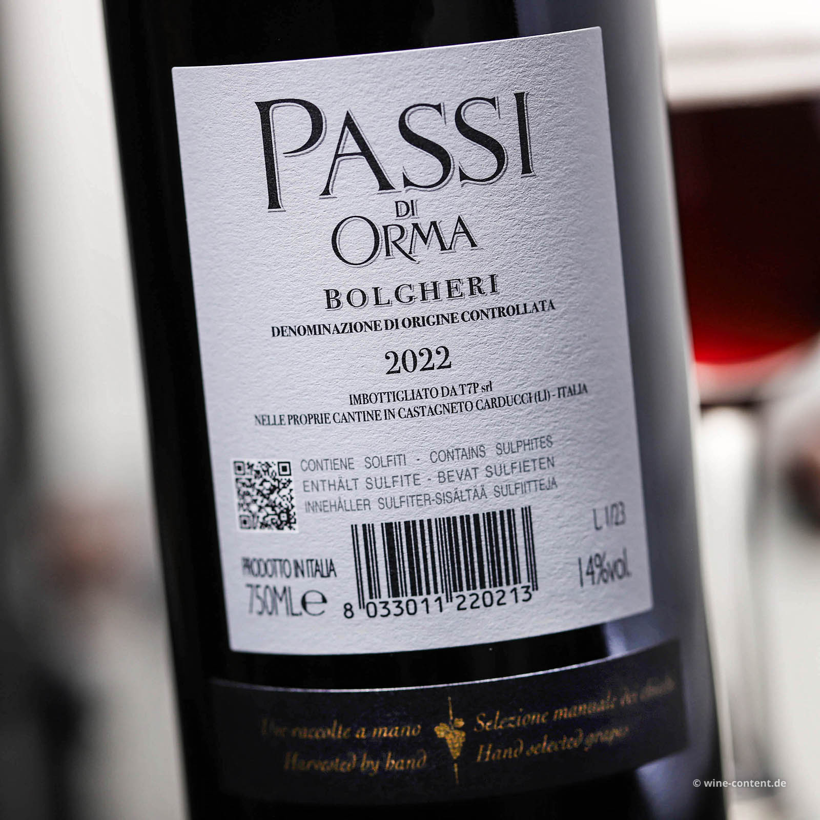 Bolgheri Rosso 2022 Passi di Orma