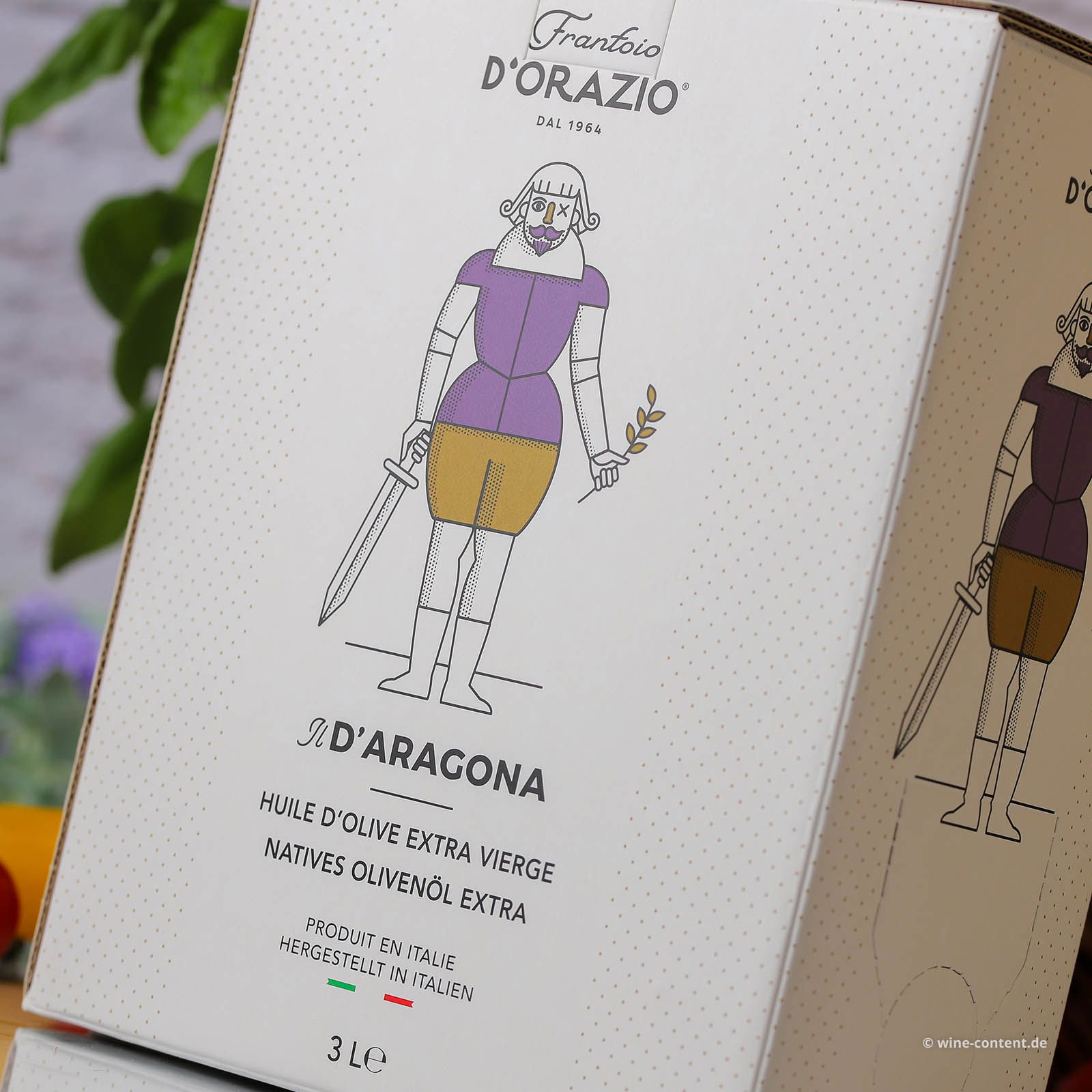 3 L Olivenöl Extra Vergine Il D'Aragona Bag in Box