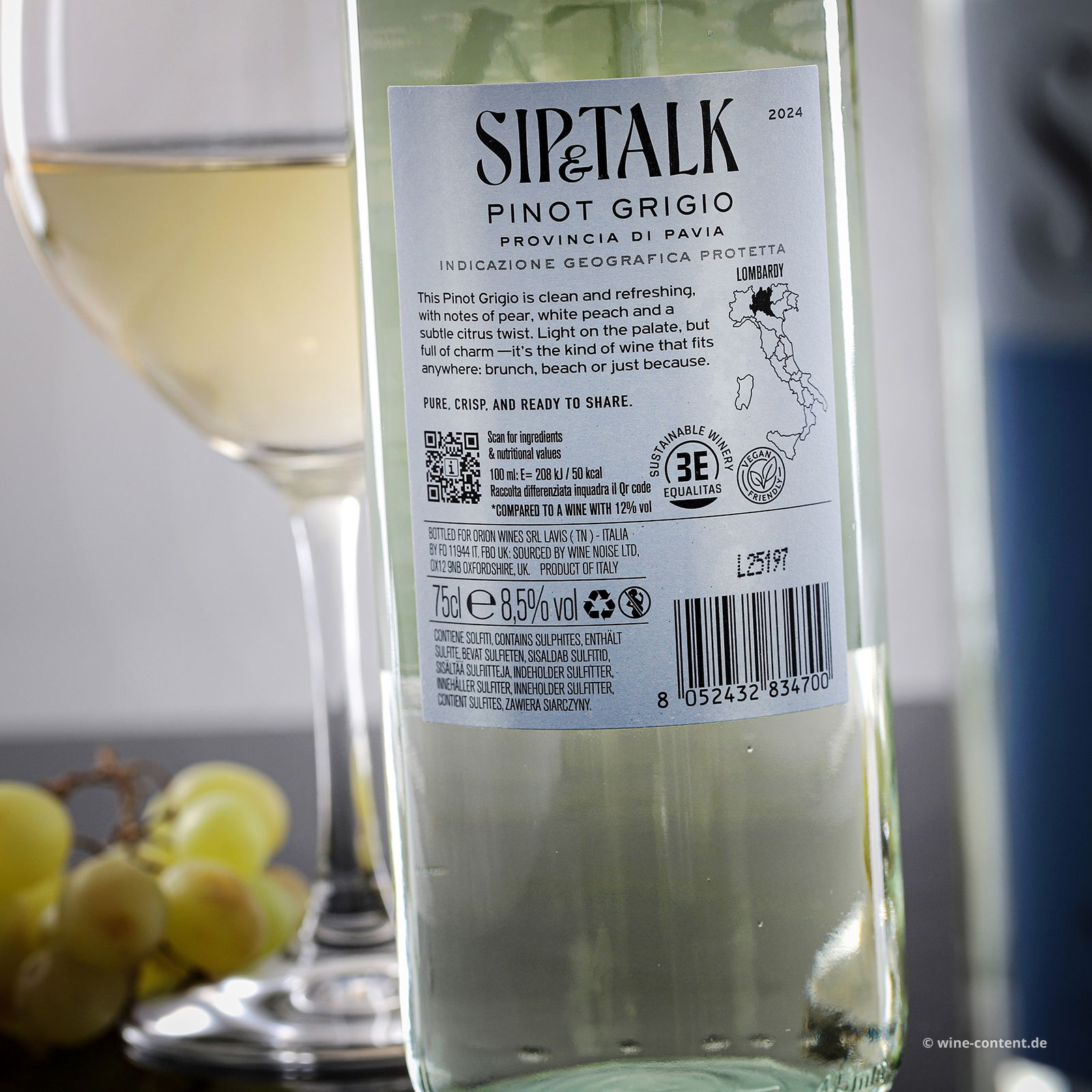 Pinot Grigio 2024 Sip & Talk 8,5%