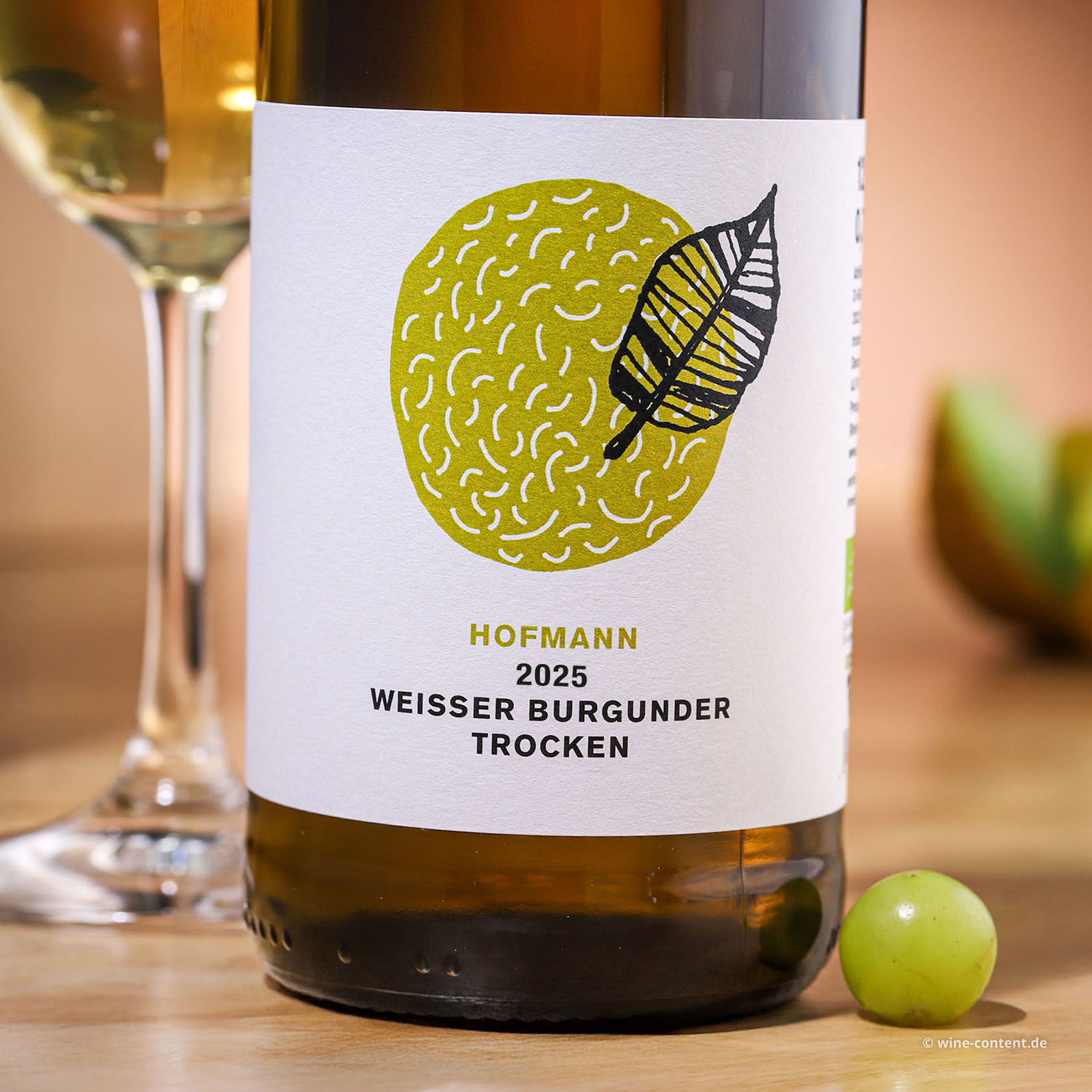 Weißer Burgunder 2025 Federblatt Bio