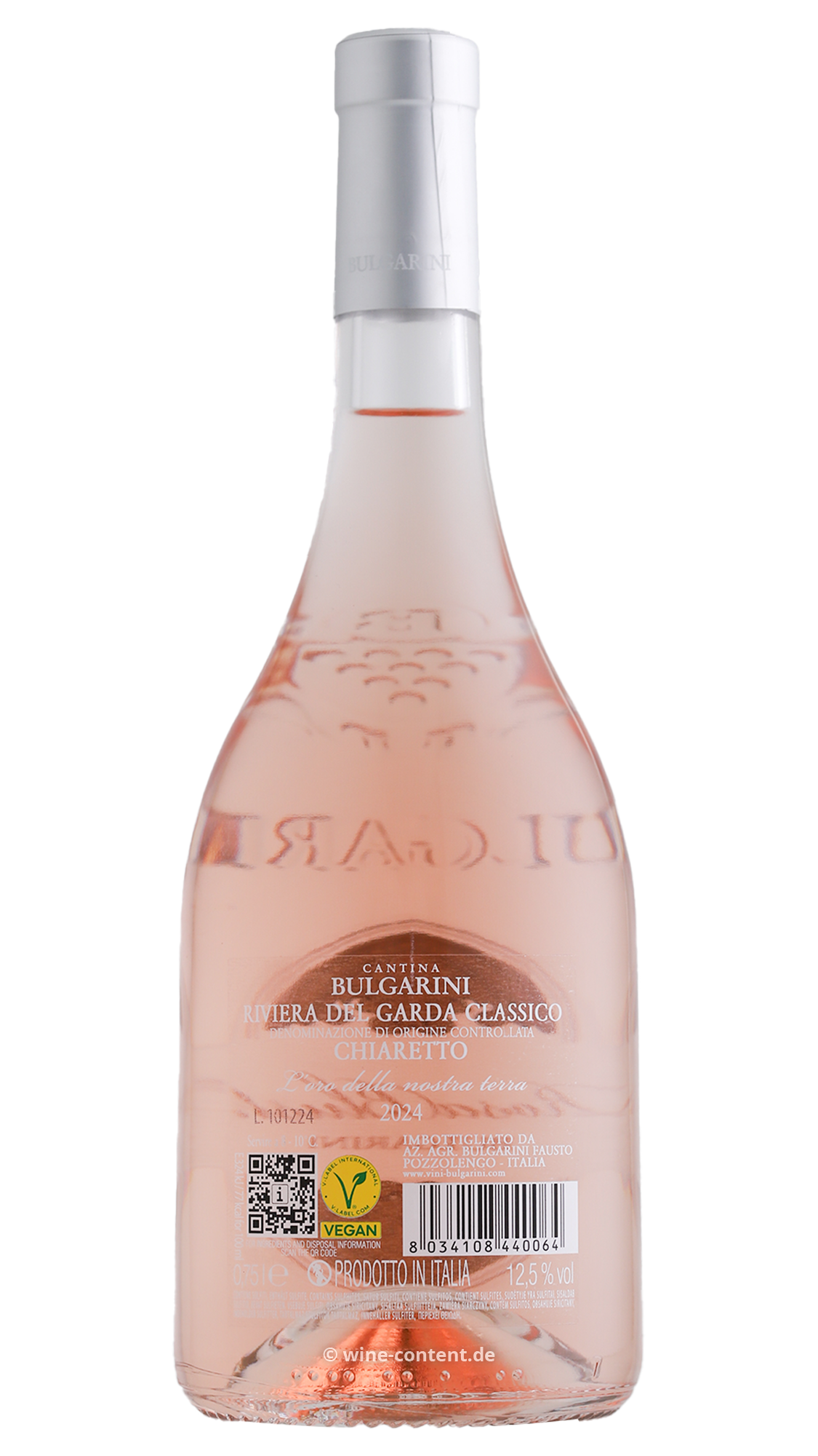 Chiaretto Garda Classico 2024 Rosa Blush