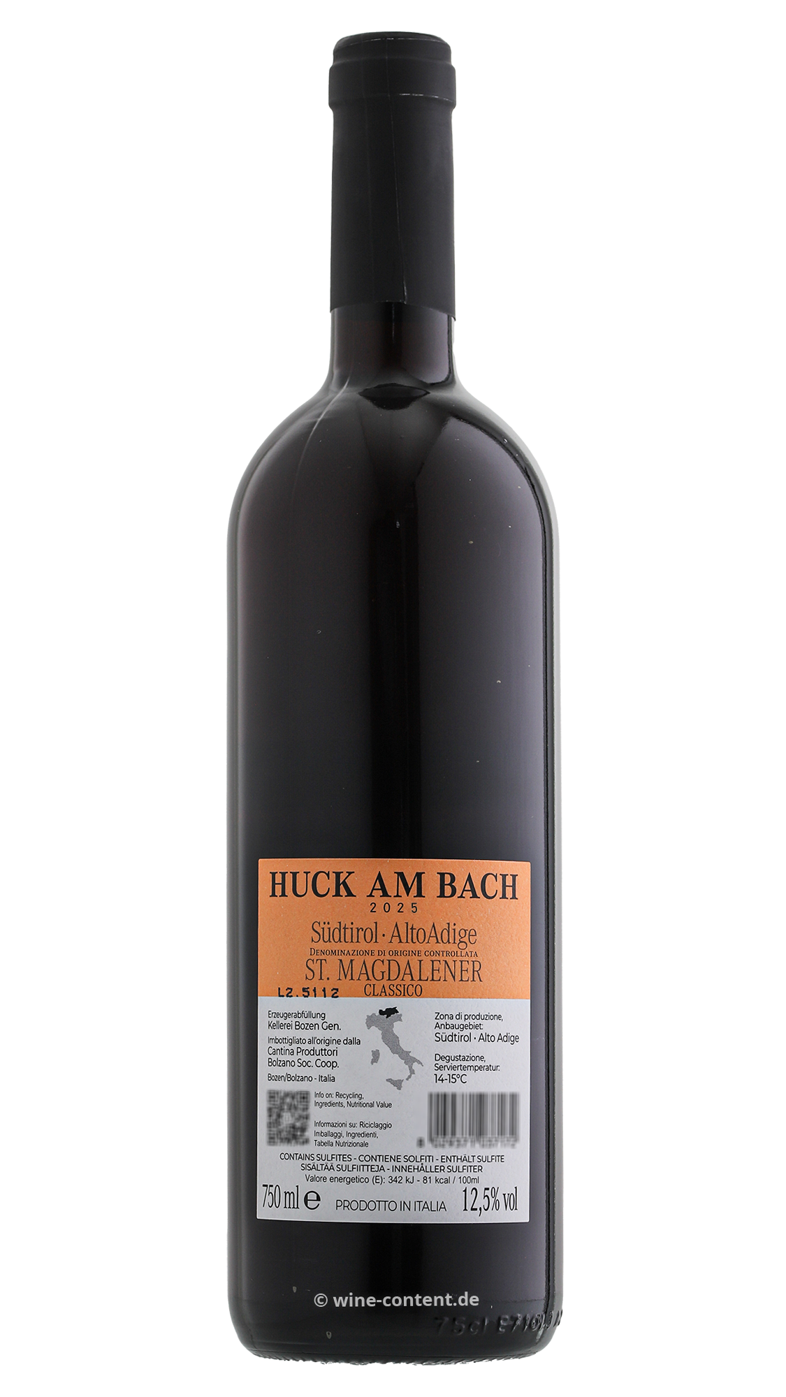 St. Magdalener Classico 2025 Huck am Bach
