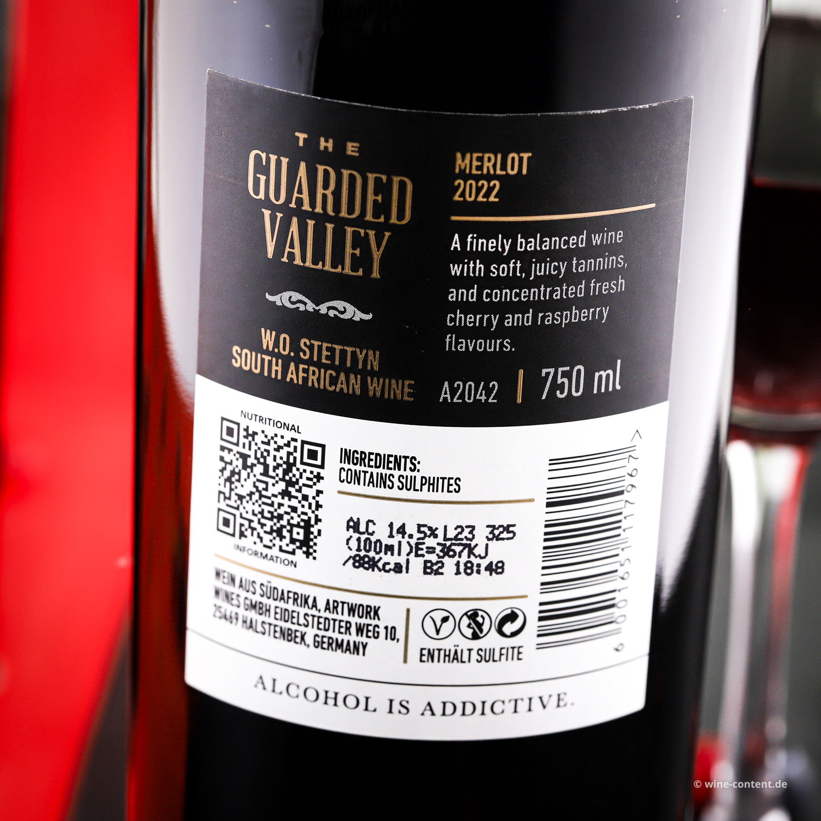 Merlot 2022 The Guarded Valley