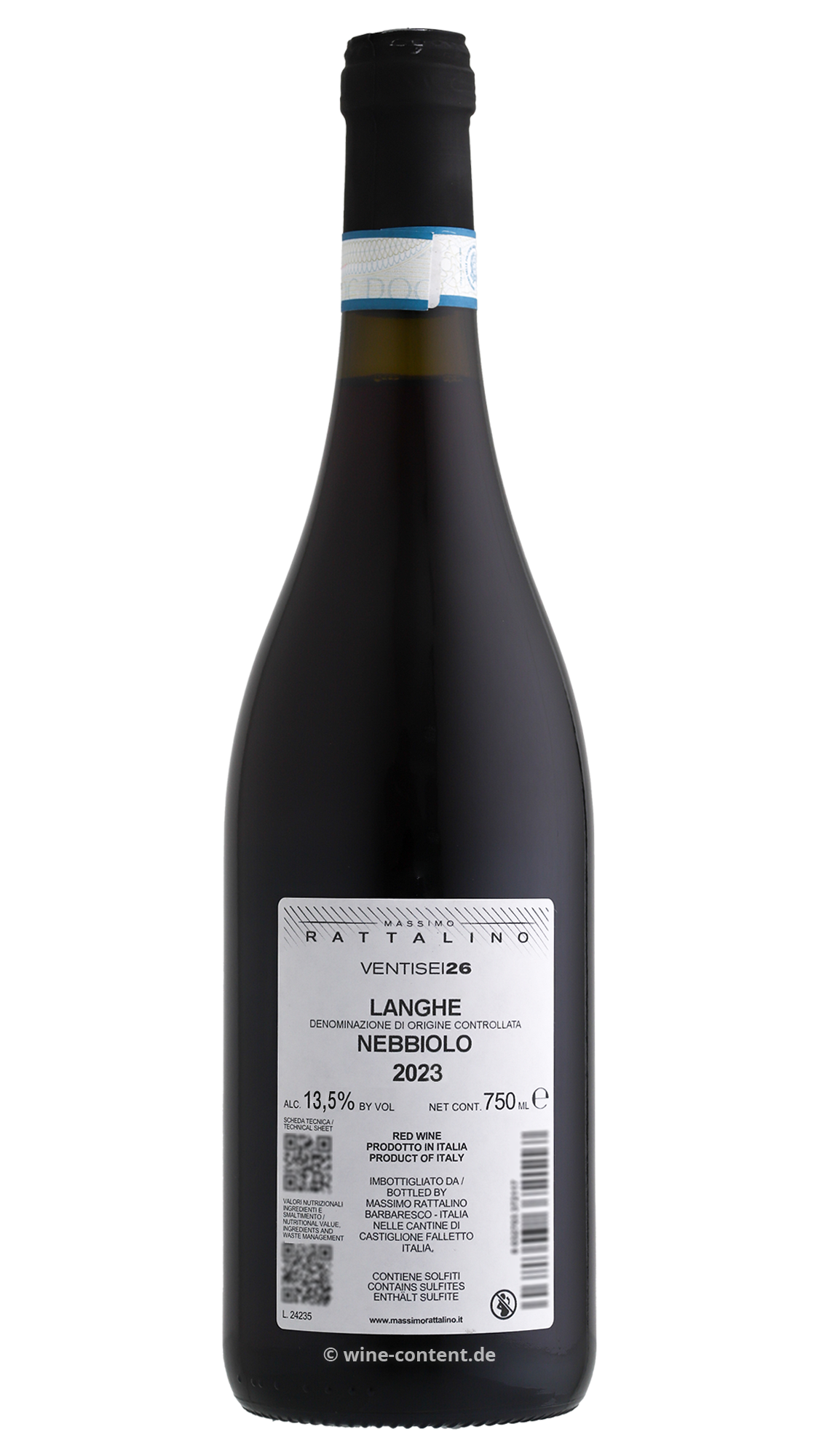 Nebbiolo Langhe 2023 Ventisei26