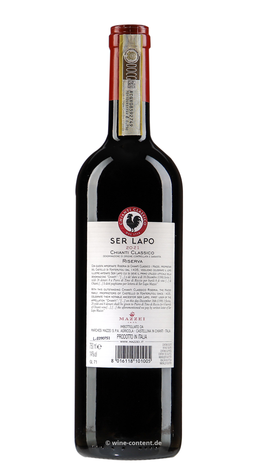 Chianti Classico Riserva 2021 Ser Lapo