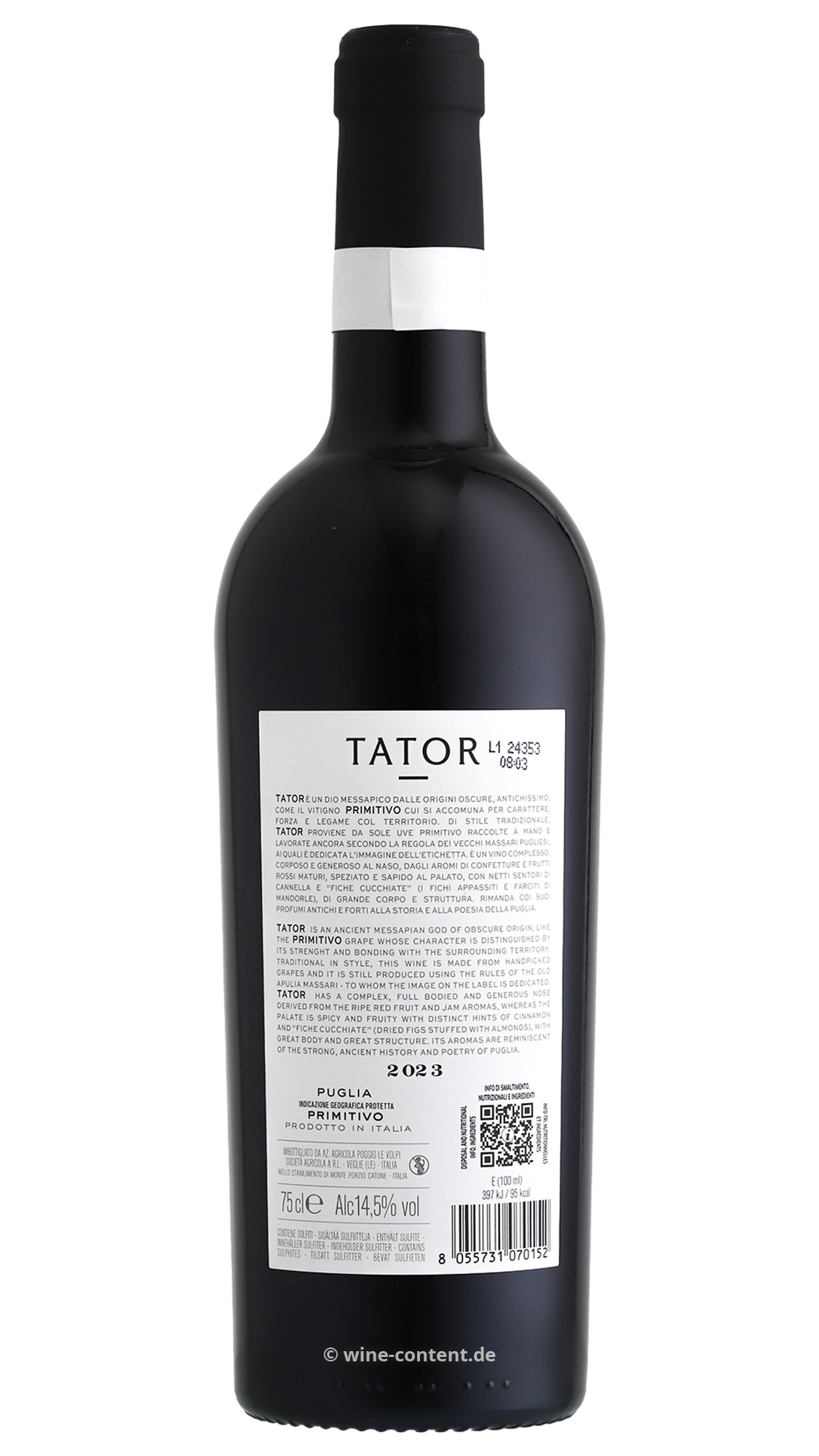 Primitivo 2023 Tator