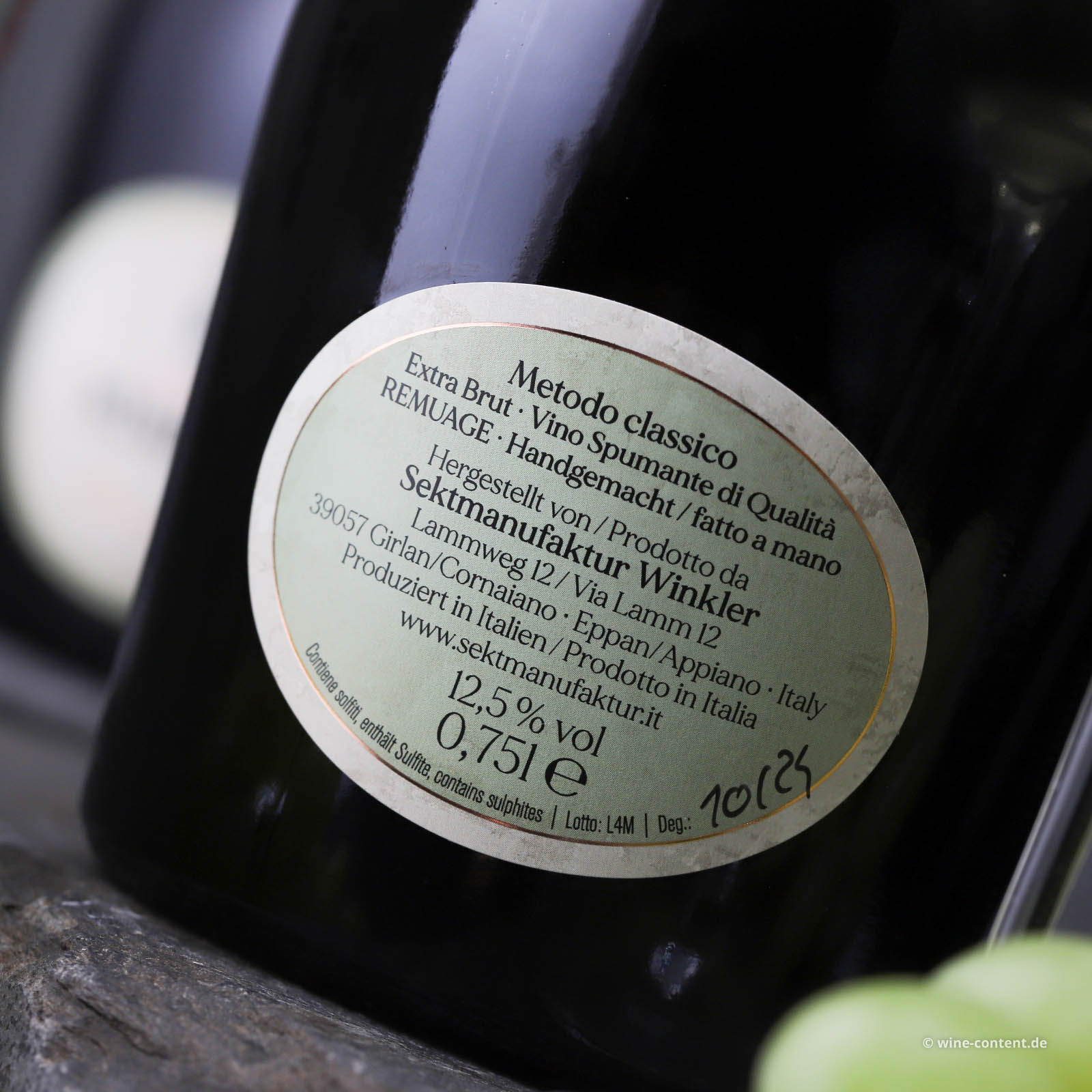 1x Spumante Lamm N°12 Extra Brut in Geschenkverpackung
