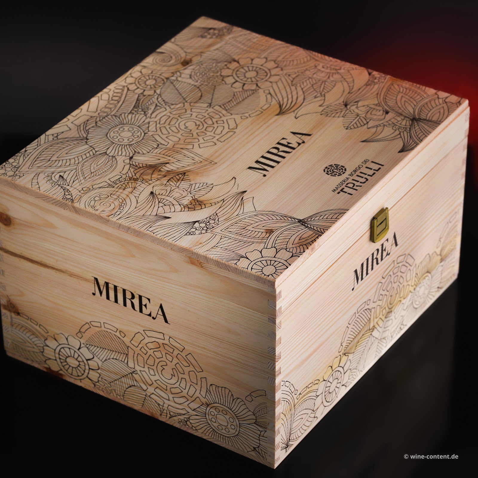 6er-Holzkiste Primitivo di Manduria 2023 Mirea