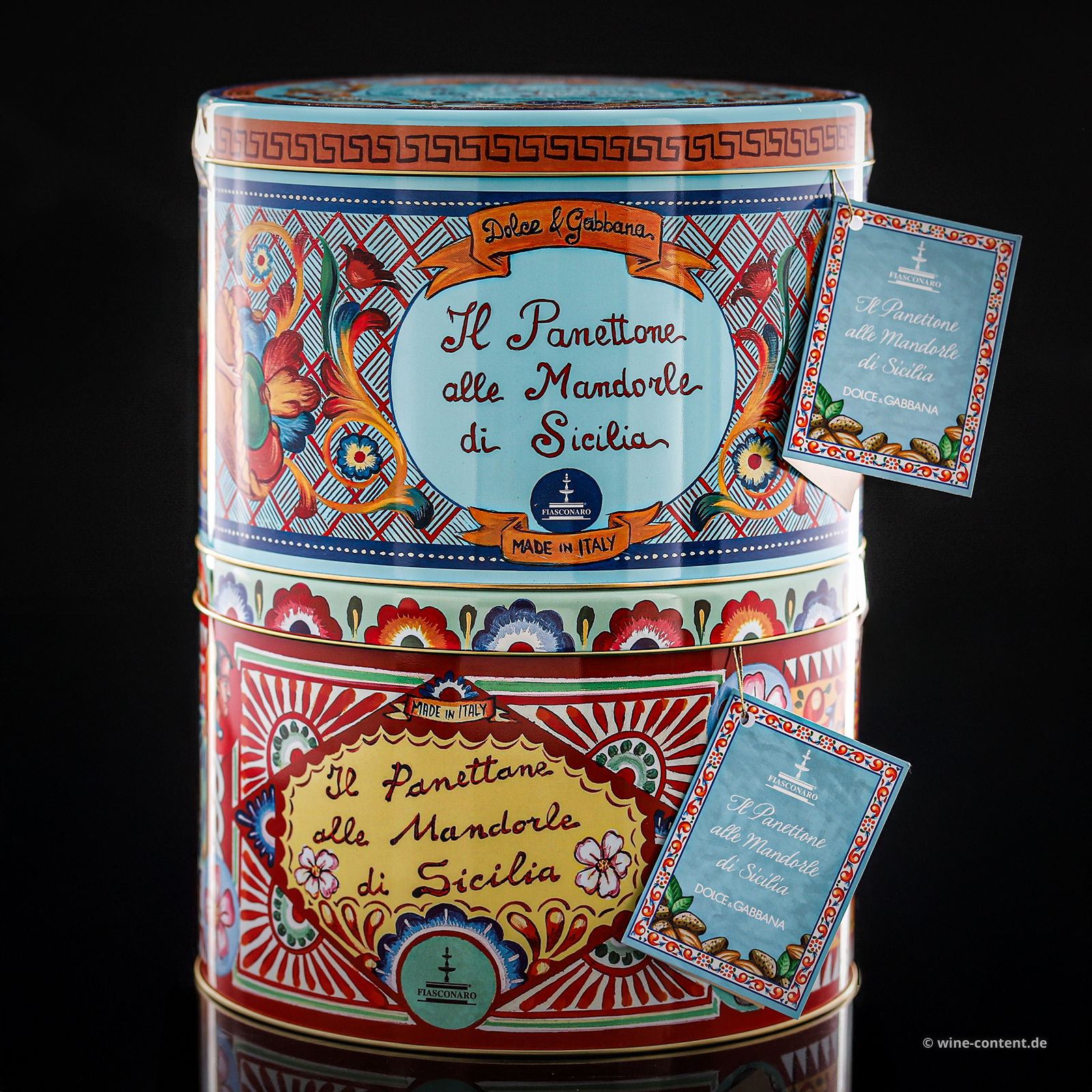 2x Panettone mit sizilianischen Mandeln Dolce & Gabbana 2x Panettone mit sizilianischen Mandeln Dolce & Gabbana