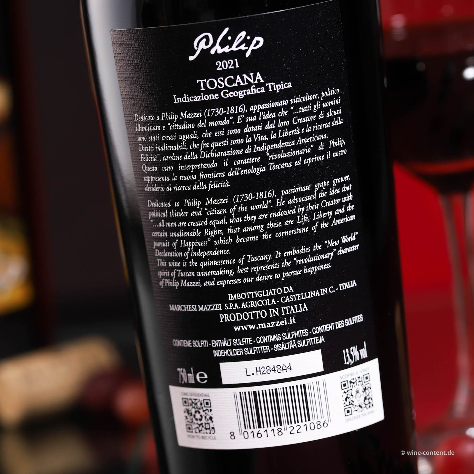 Toscana Rosso 2021 Philip
