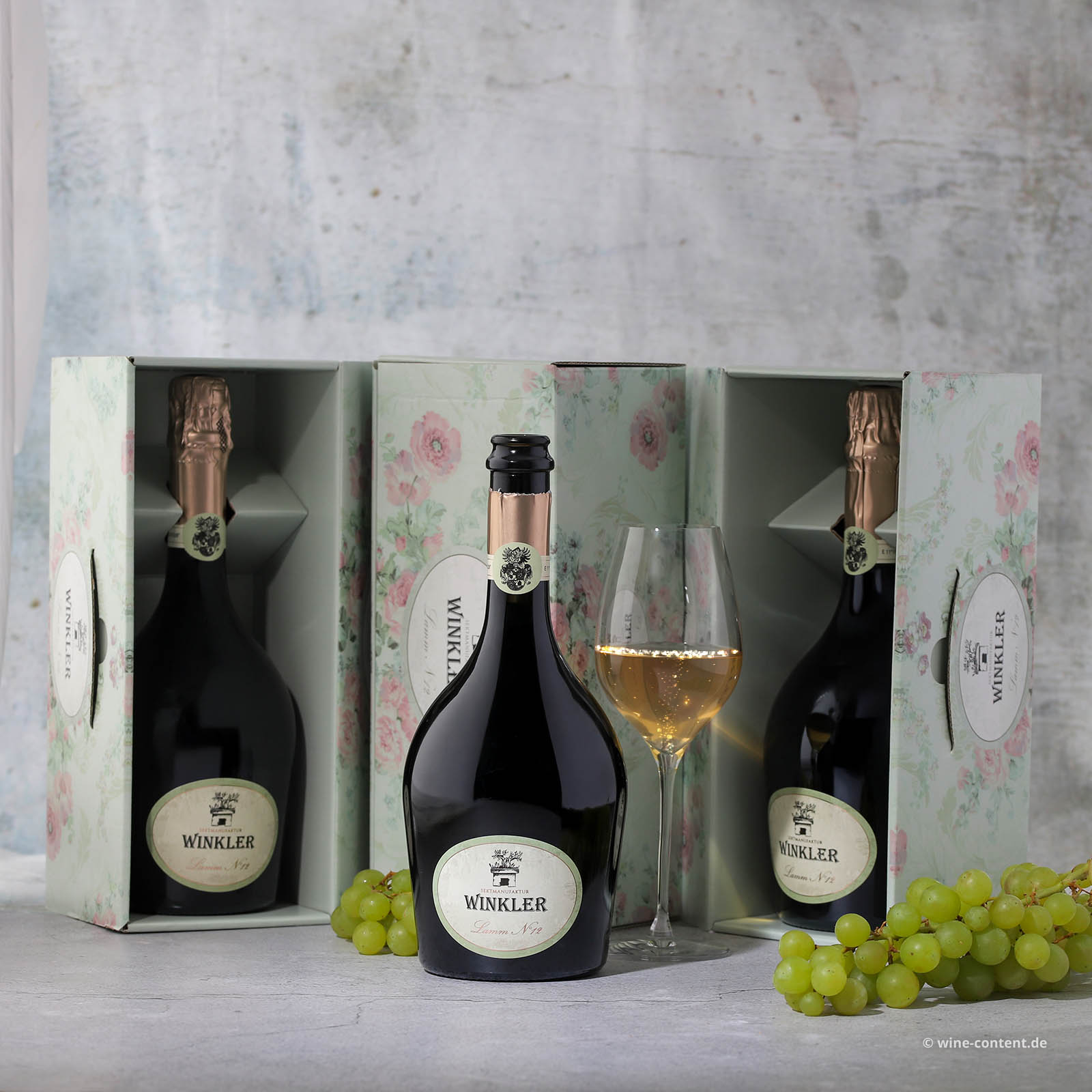 3er-Paket Spumante Lamm N°12 Extra Brut in Einzelverpackung