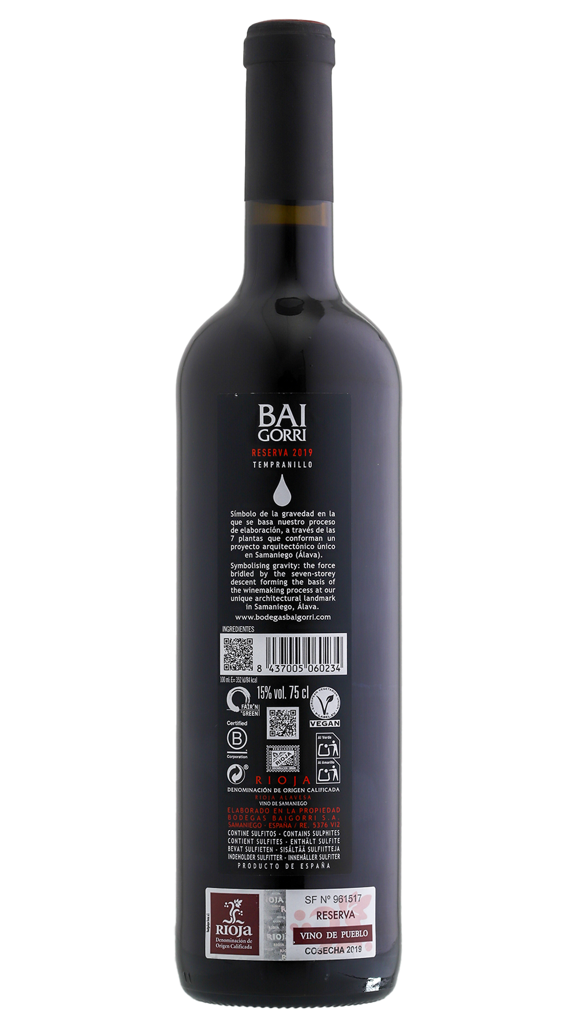 Rioja Reserva 2019