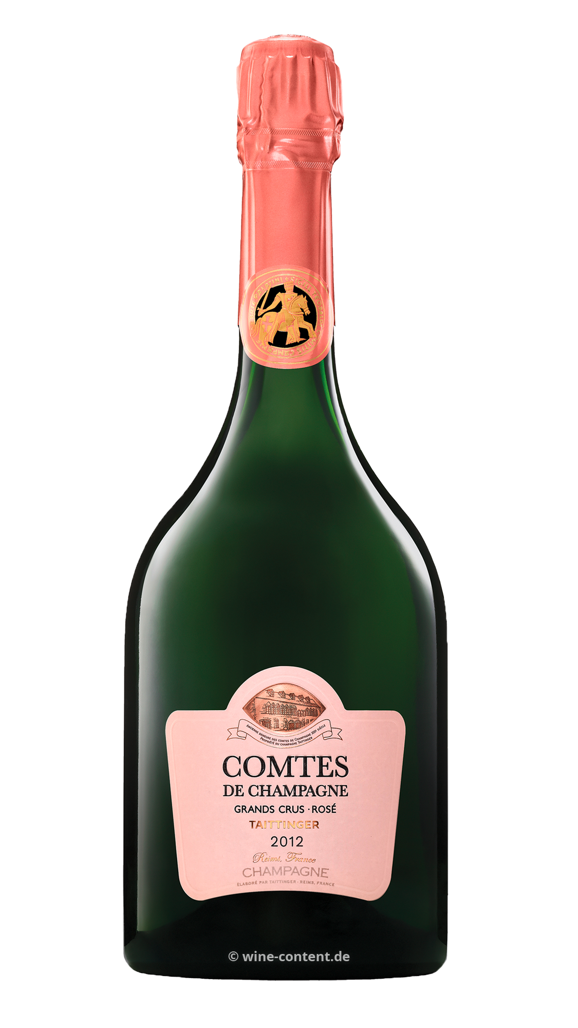 Champagner Rosé 2012 Comtes de Champagne Brut