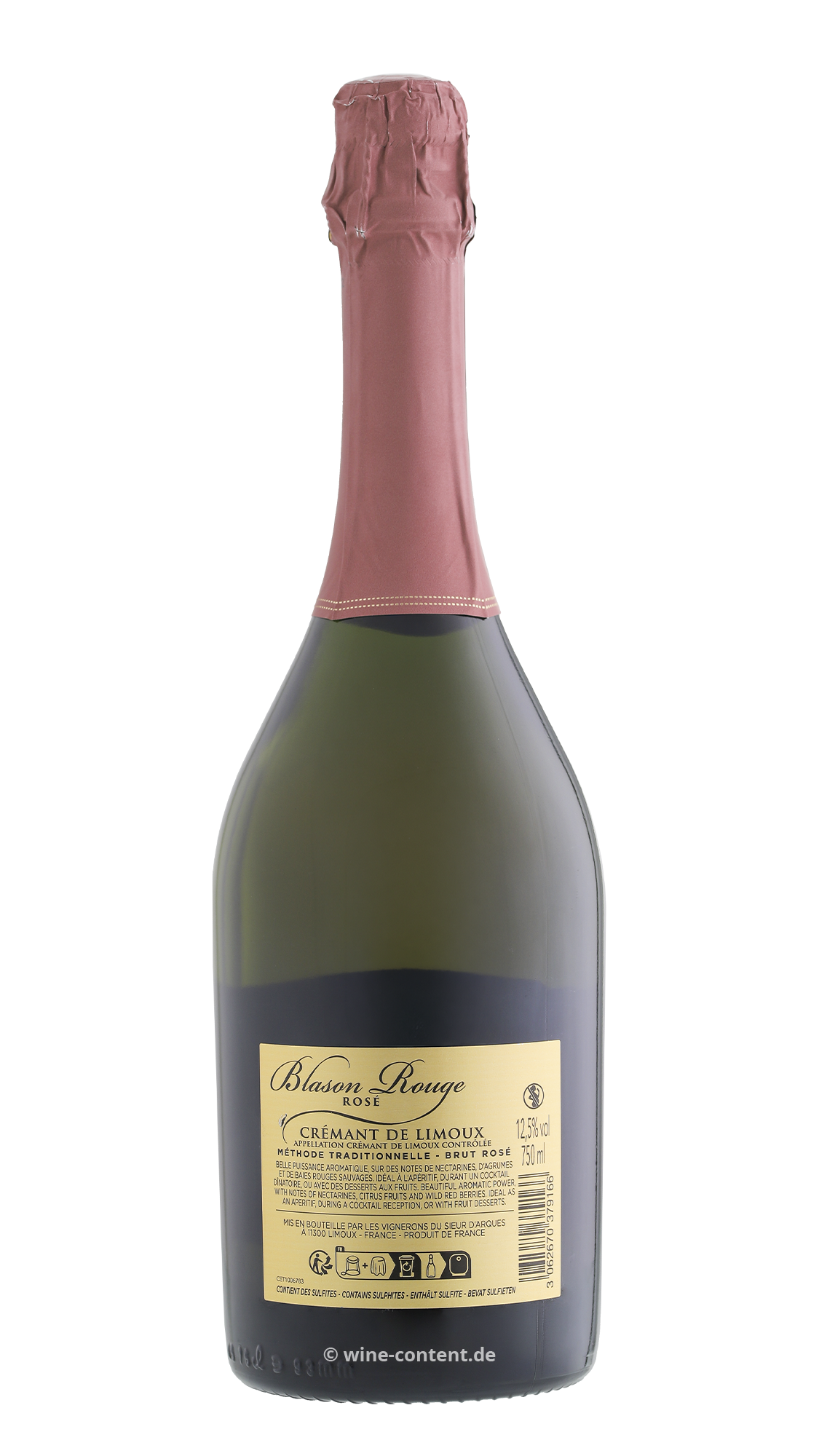 Crémant de Limoux Blason Rouge Rosé Brut